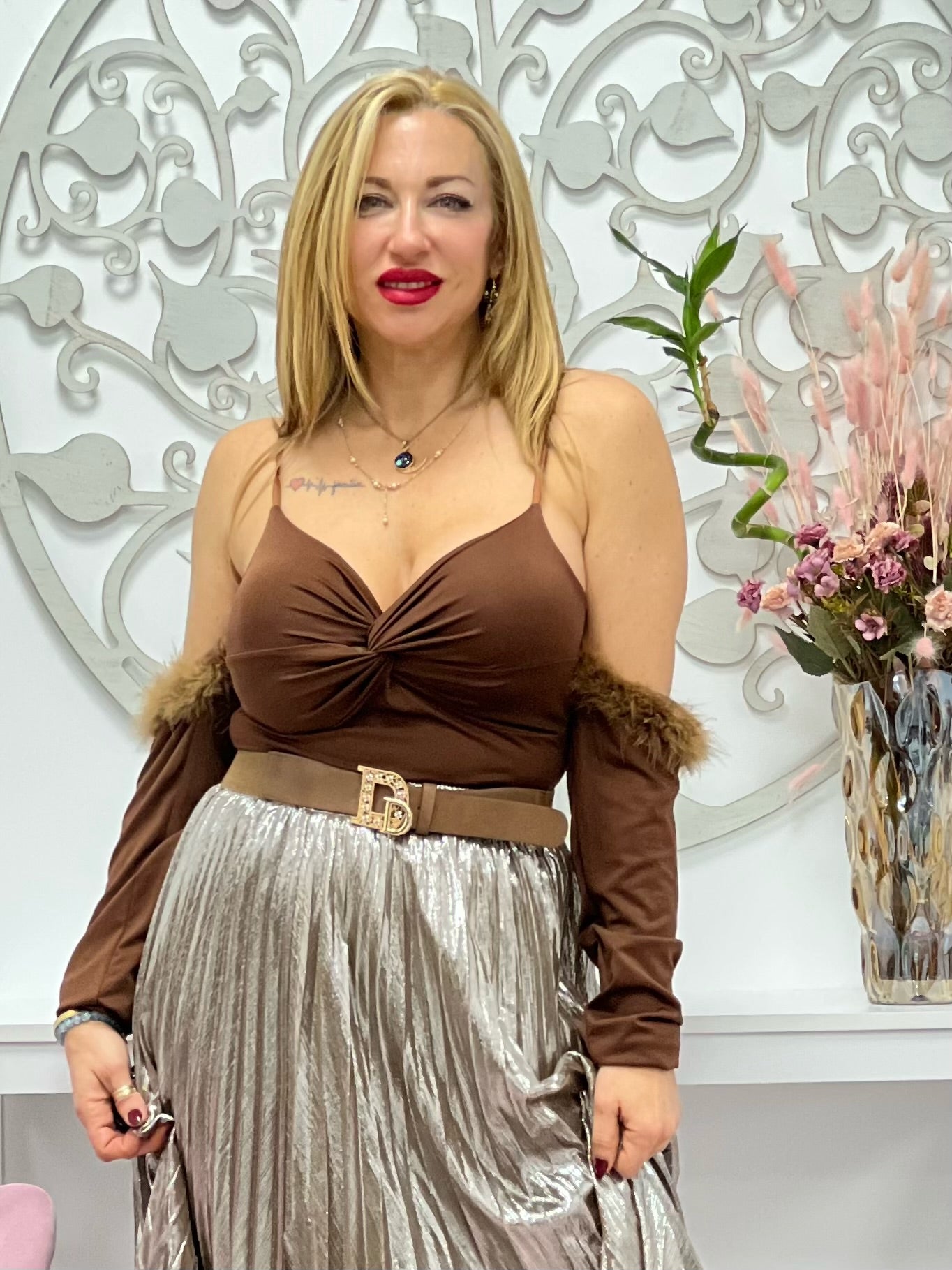 BODY “Pluma” MARRÓN