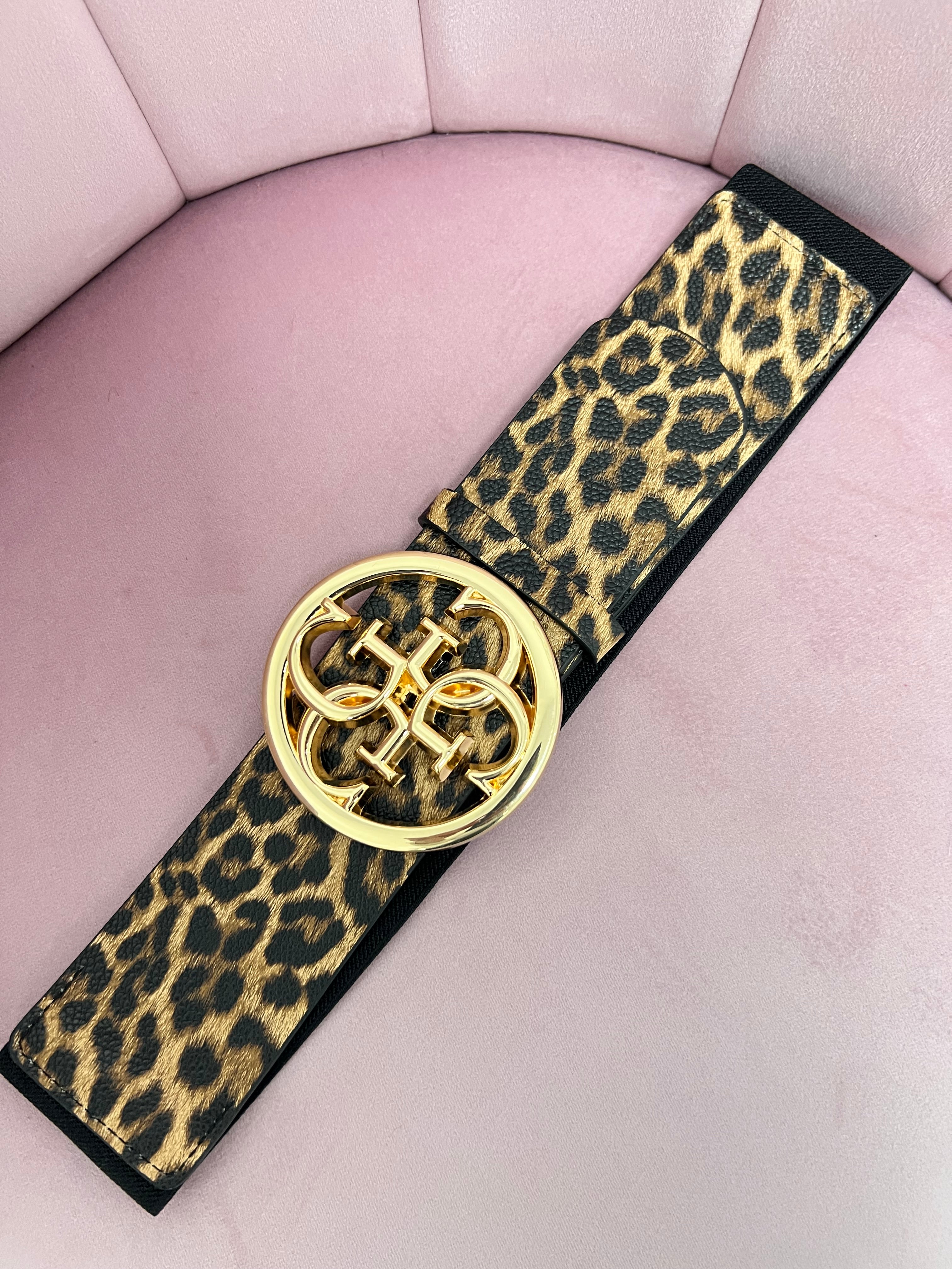 CINTURÓN “Guesi” LEOPARDO