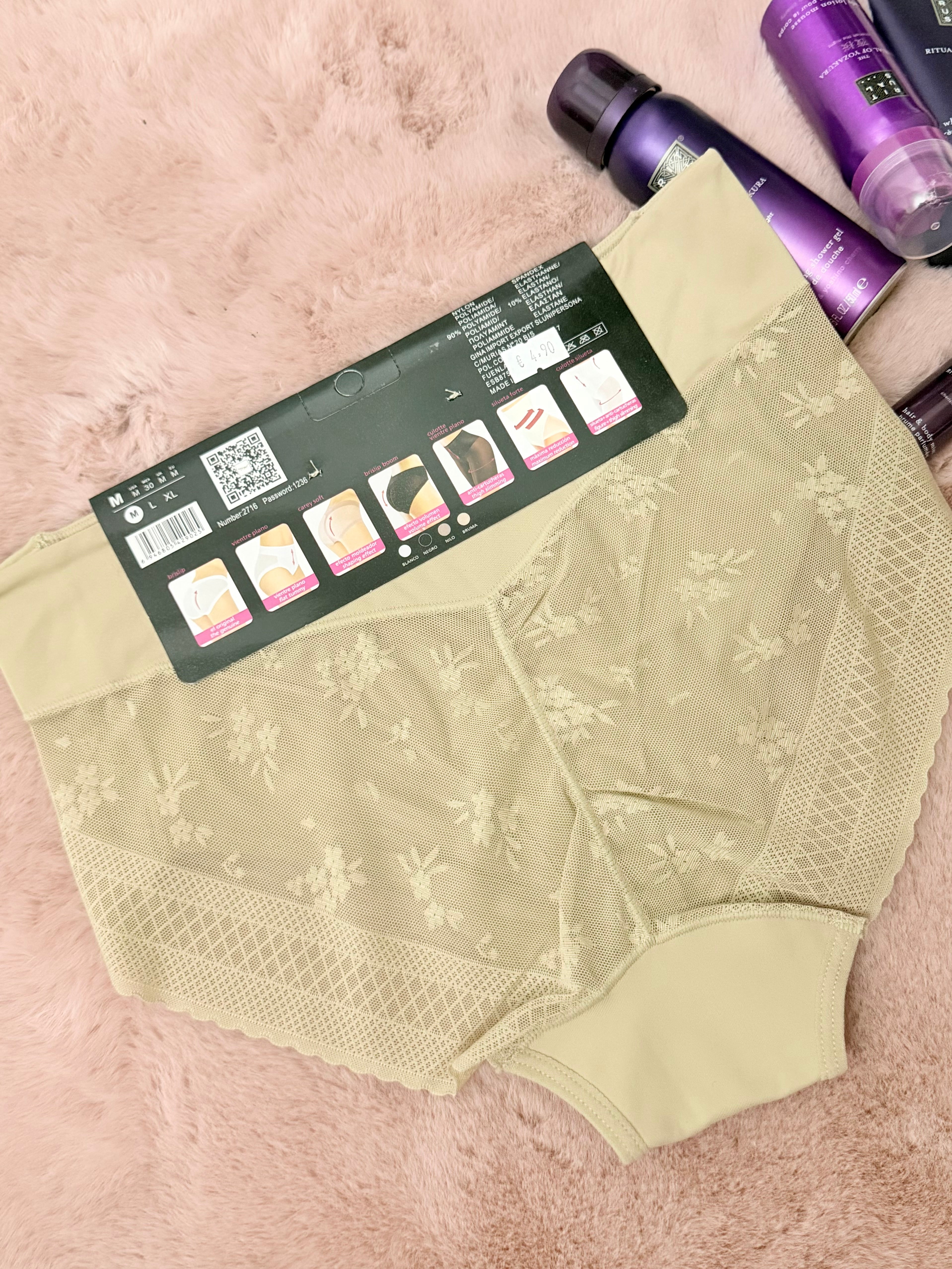 BRAGA CULOTTE INVISIBLE NATURAL