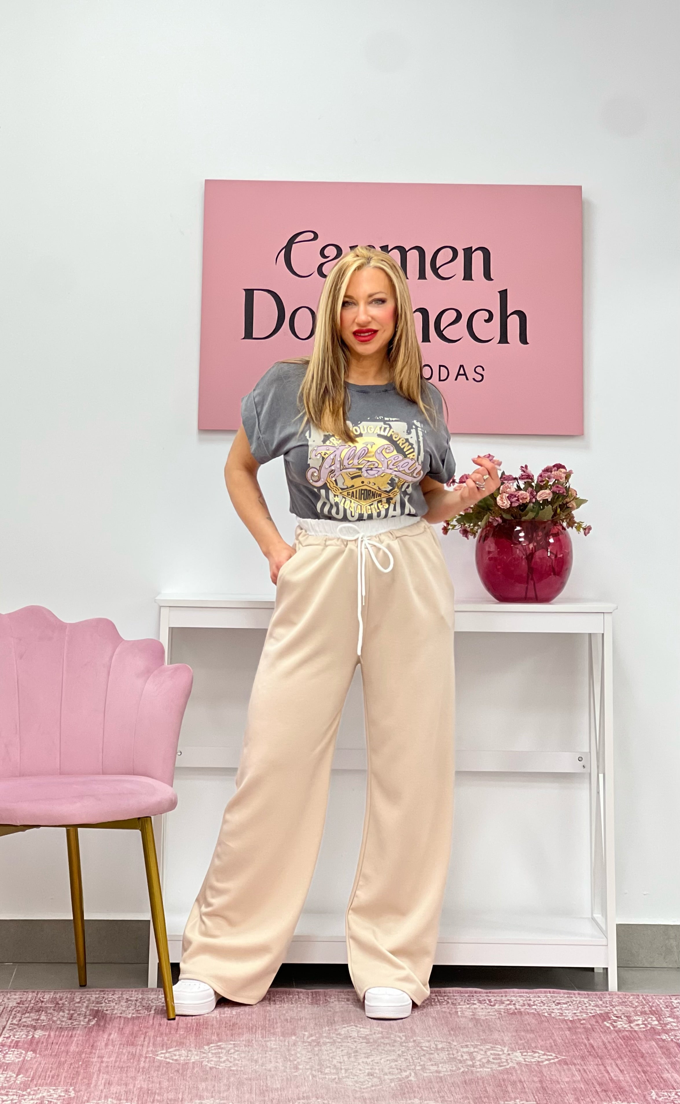 PANTALÓN “Maria” BEIGE