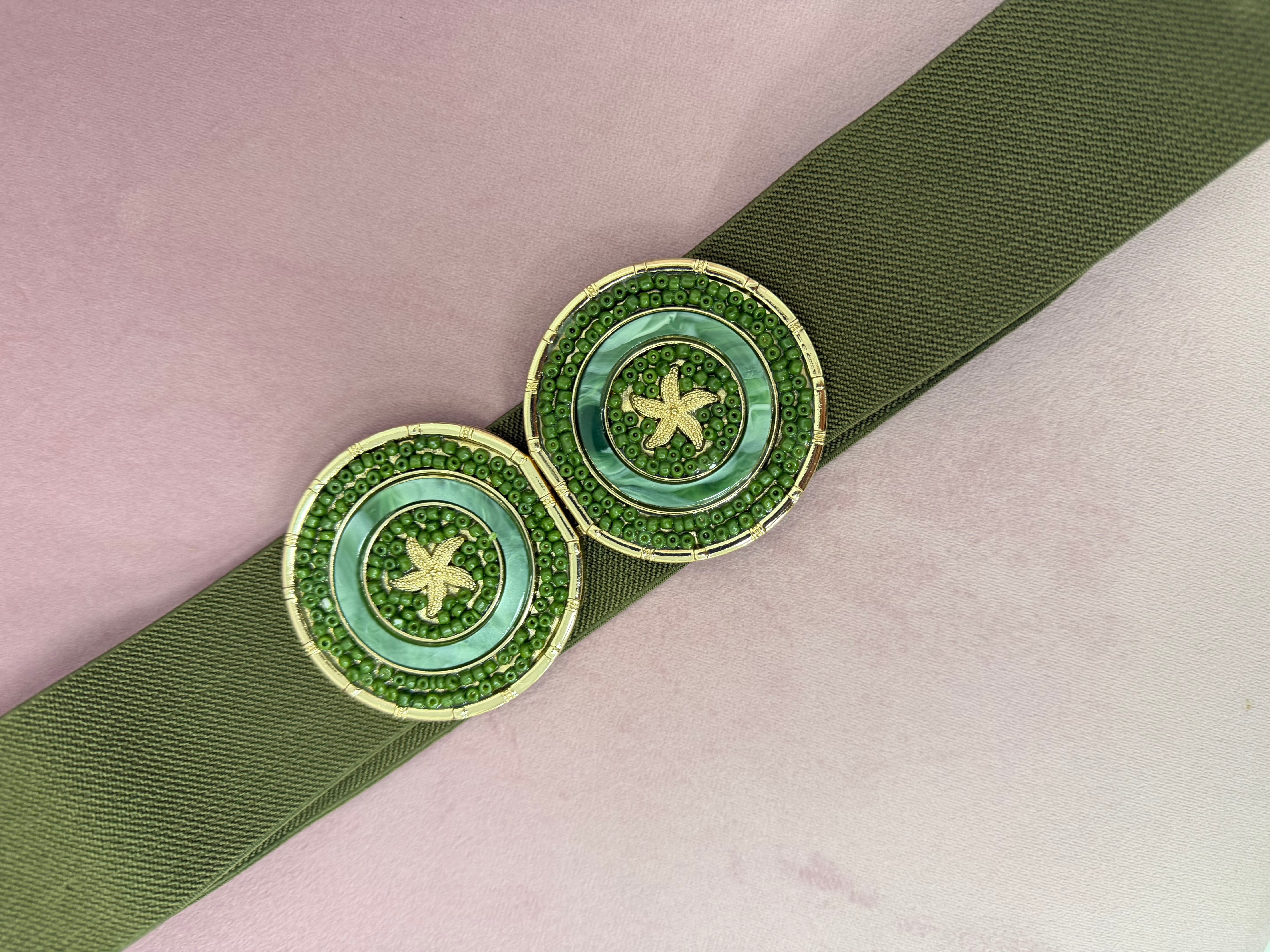 CINTURON “Ocean” VERDE