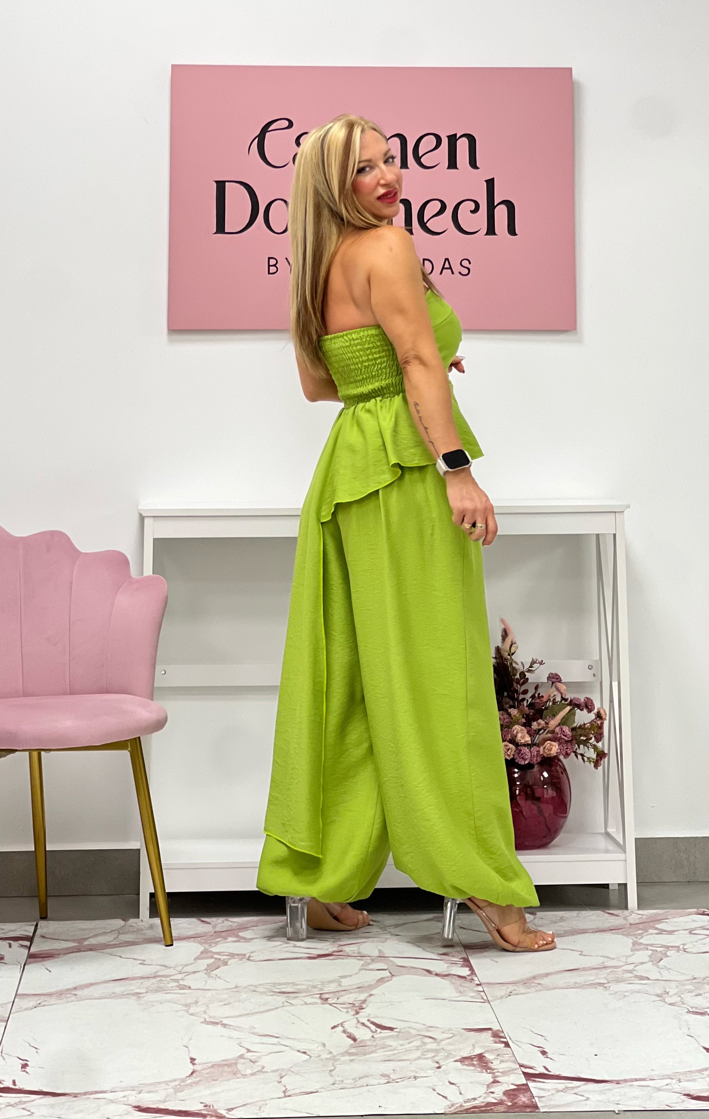 CONJUNTO “Dubái” VERDE LIMA