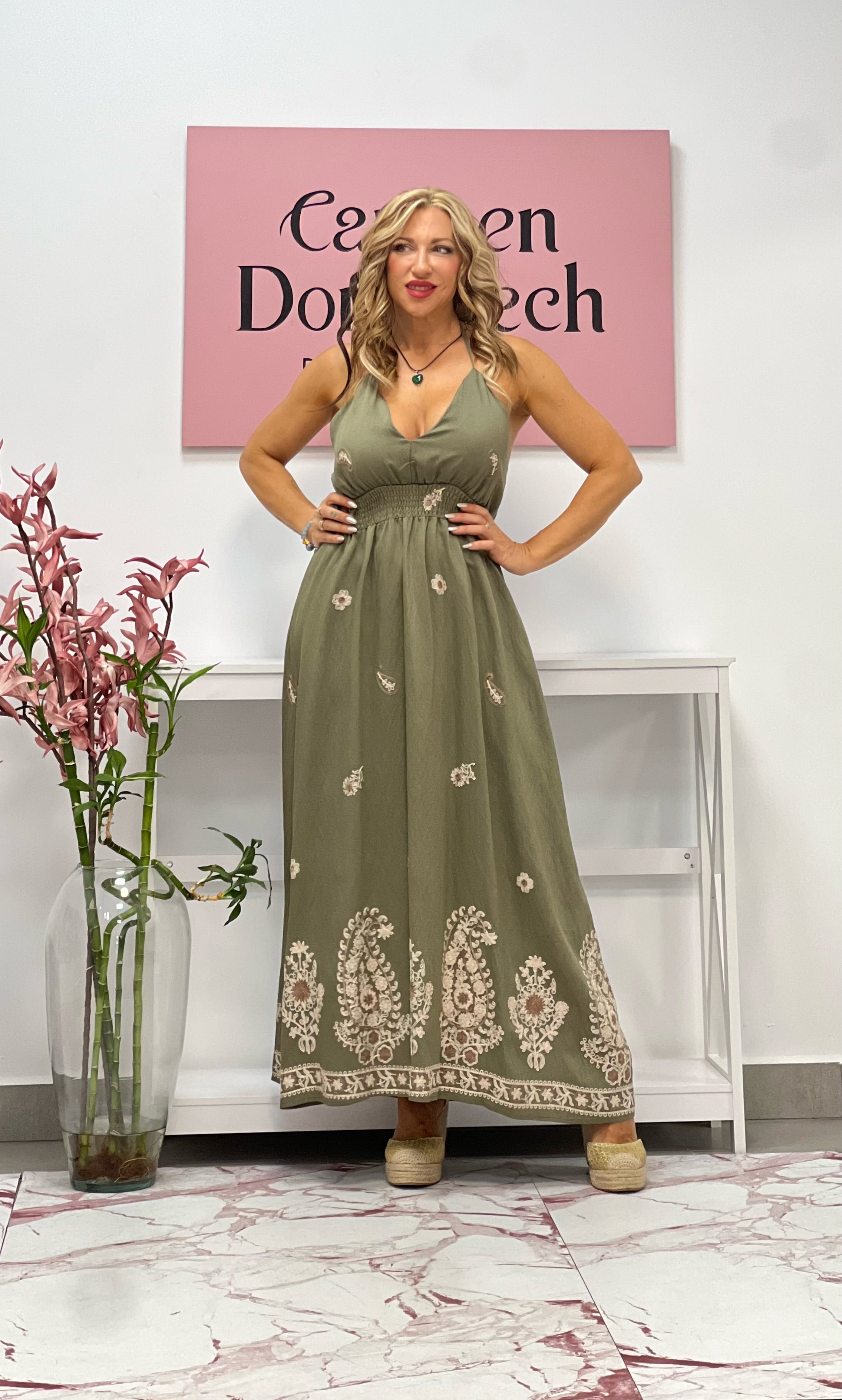VESTIDO “Nael” VERDE
