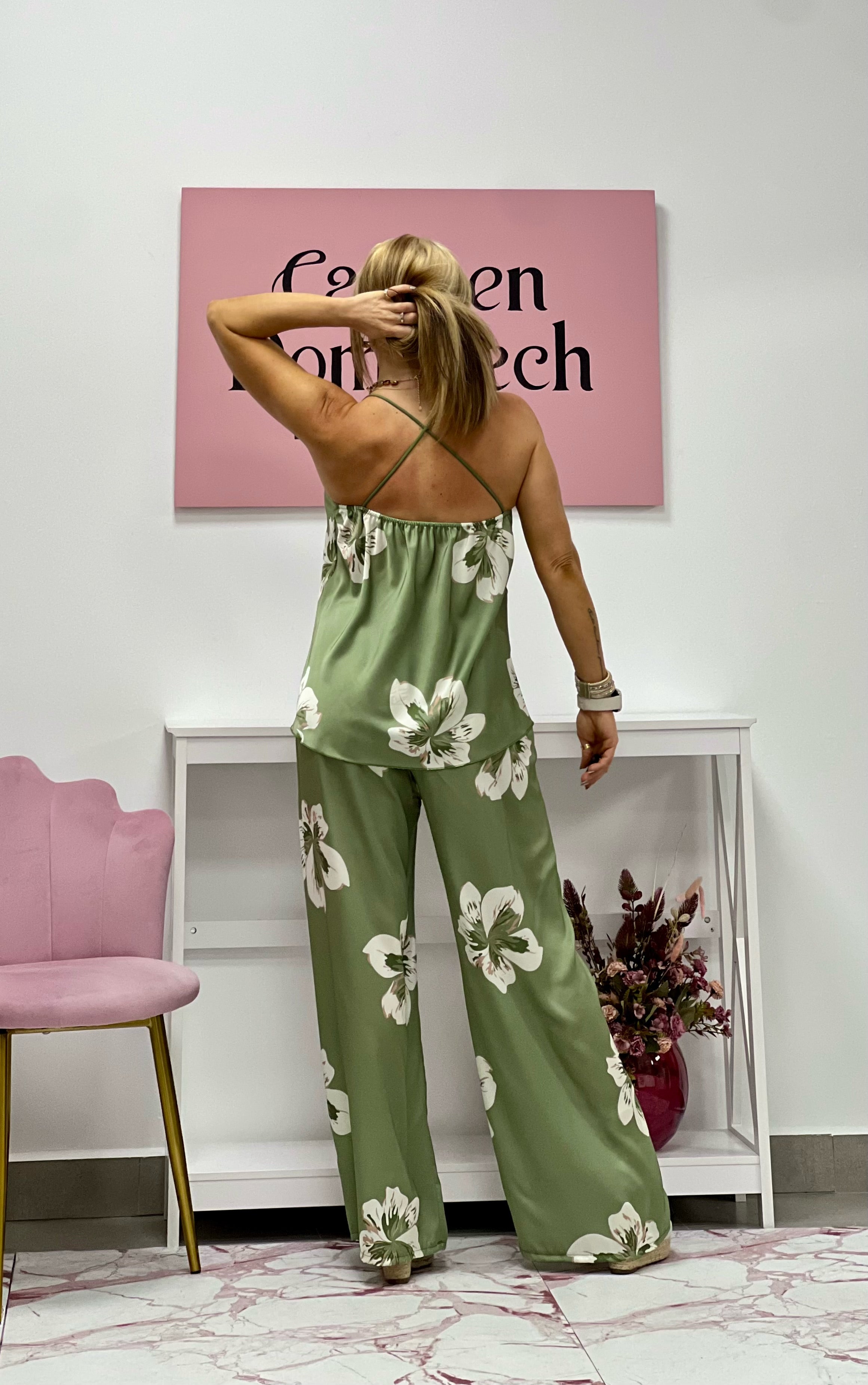 CONJUNTO “Flor” VERDE