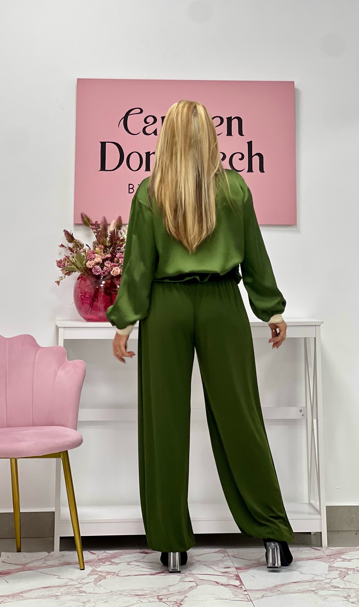 BOMBER “Cristina” VERDE