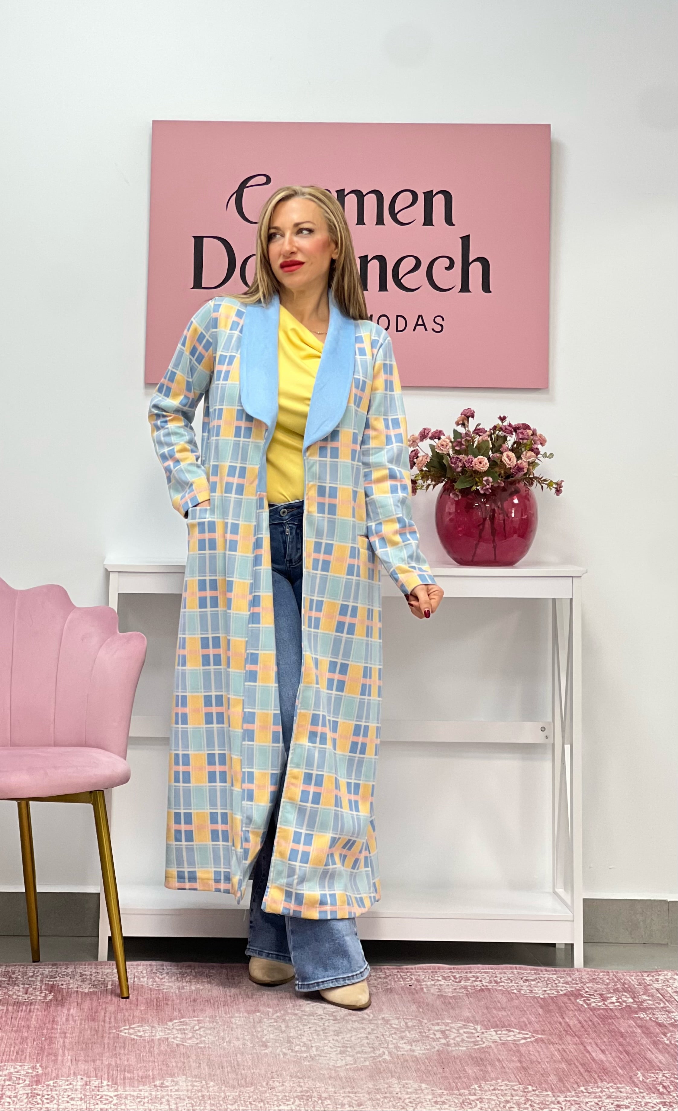 ABRIGO TIPO LEVITA “Oni” CELESTE