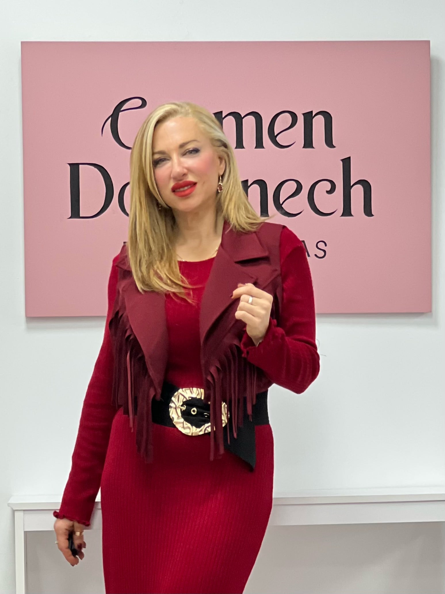 CONJUNTO "Siena" ROJO BORGOÑA