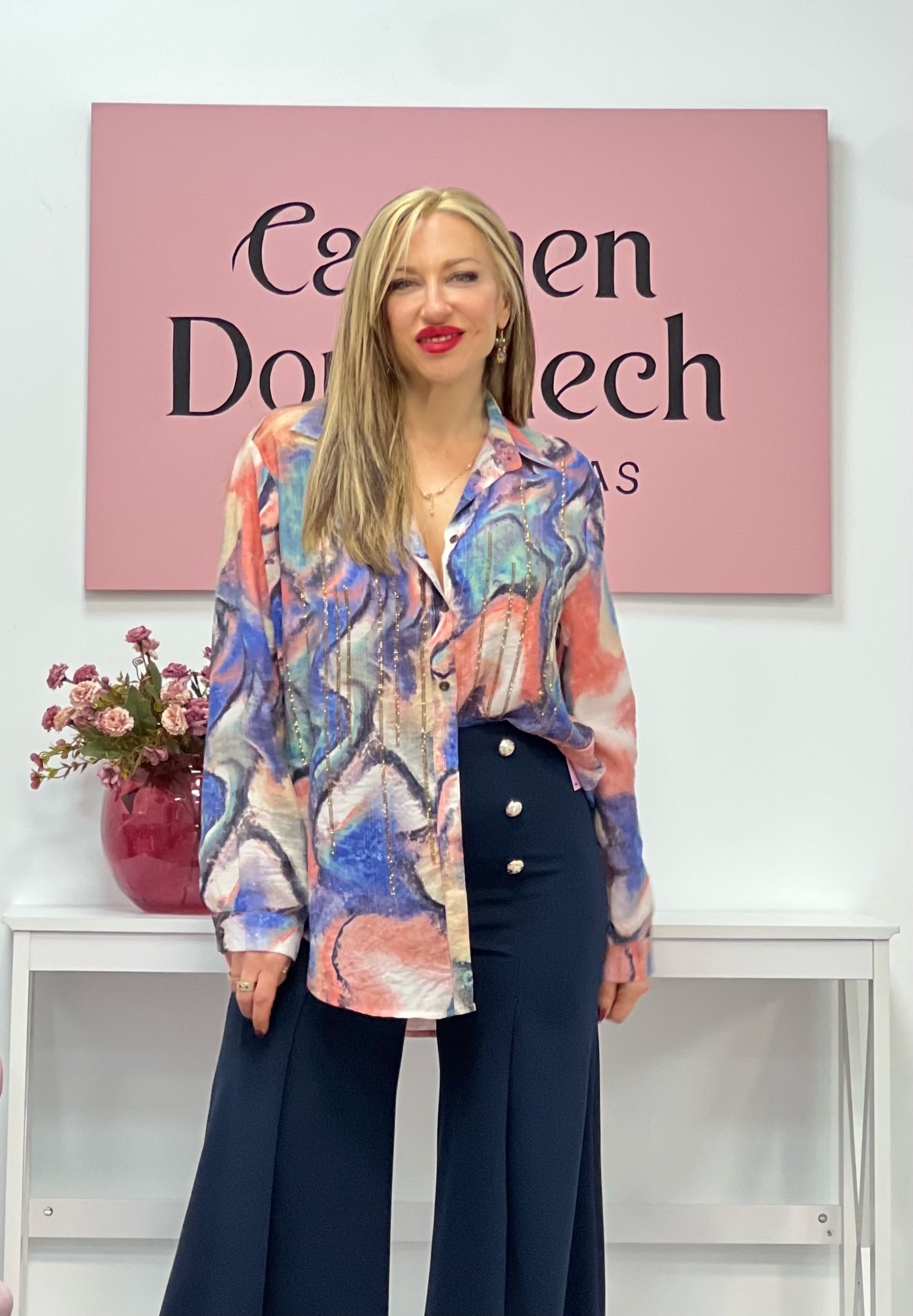 CAMISA “Desi” CORAL