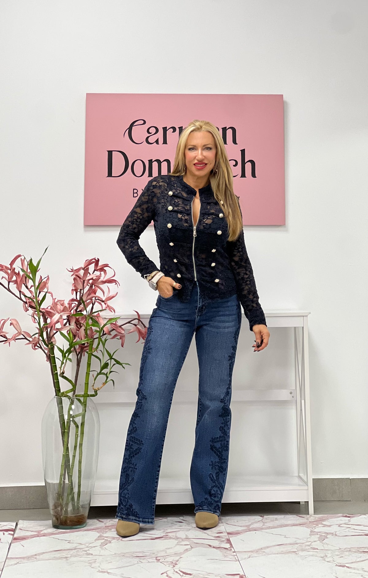 CHAQUETA “Carlota” AZUL MARINO