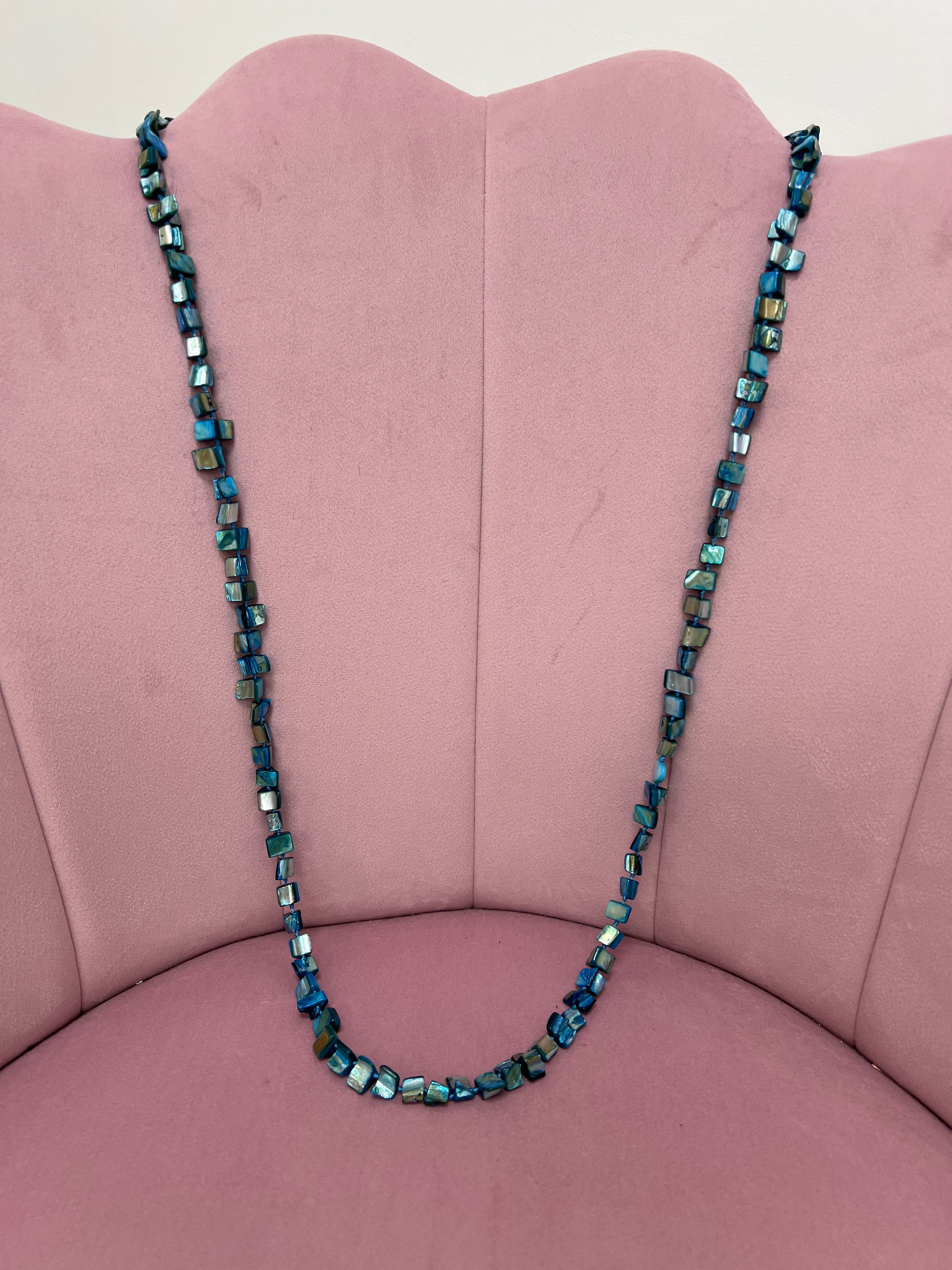 COLLAR CRISTAL TURQUESA