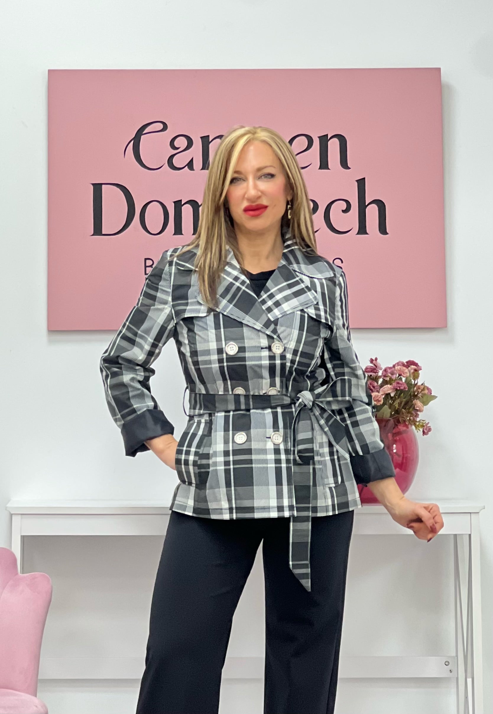 CHAQUETA “Vera” GRIS