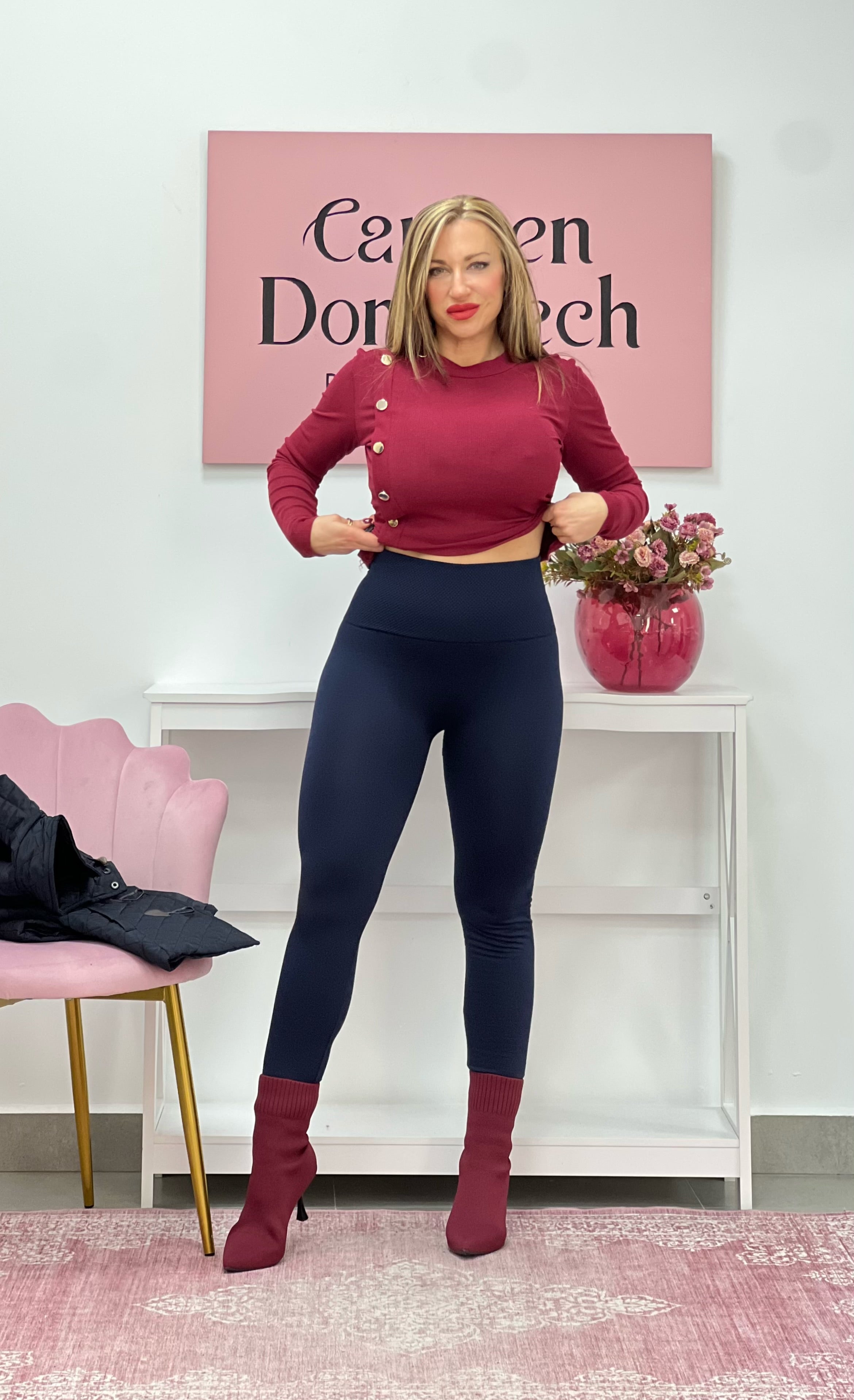 LEGGIN “Polar” AZUL MARINO