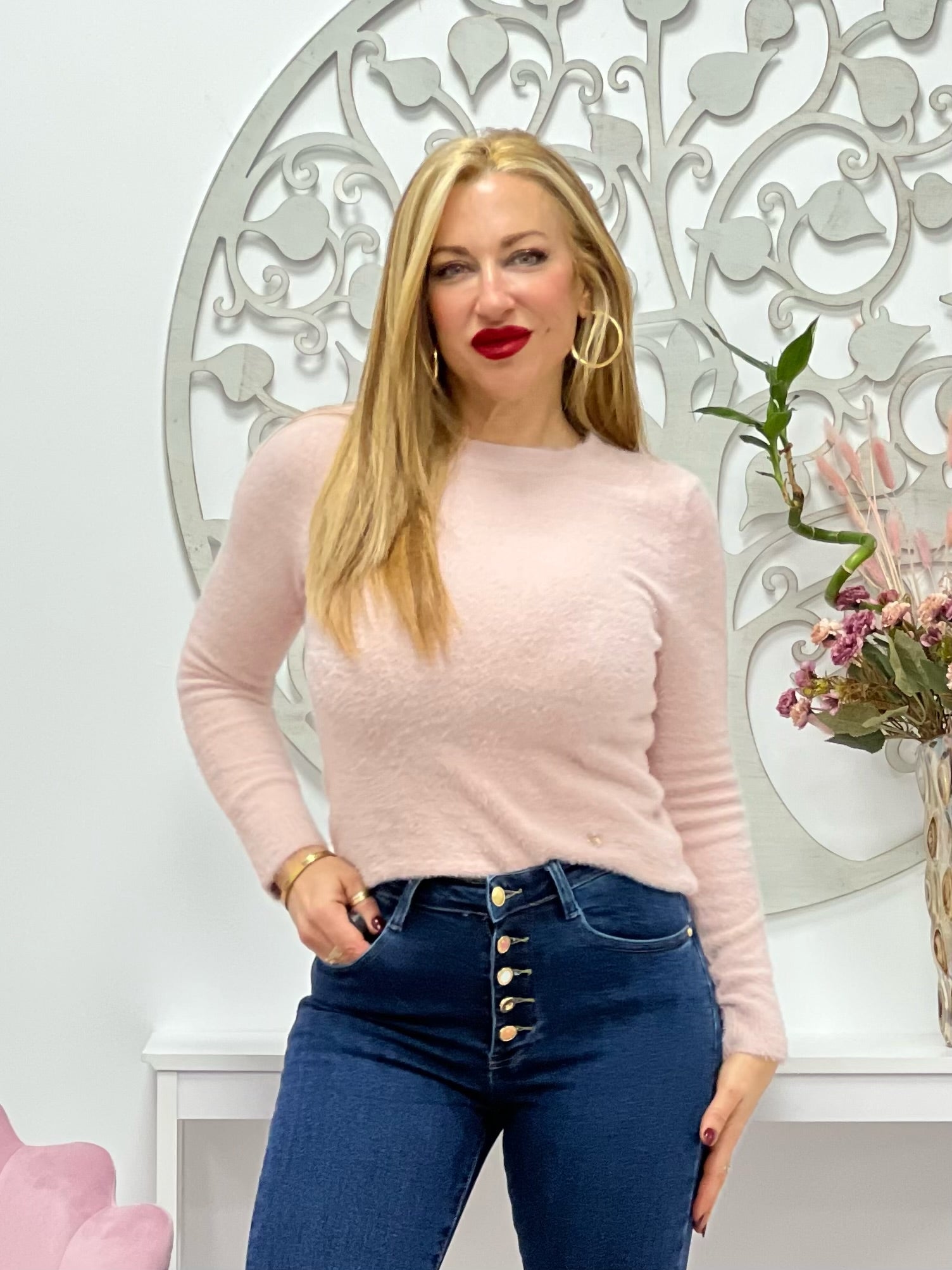 JERSEY “Soft” ROSA EMPOLVADO