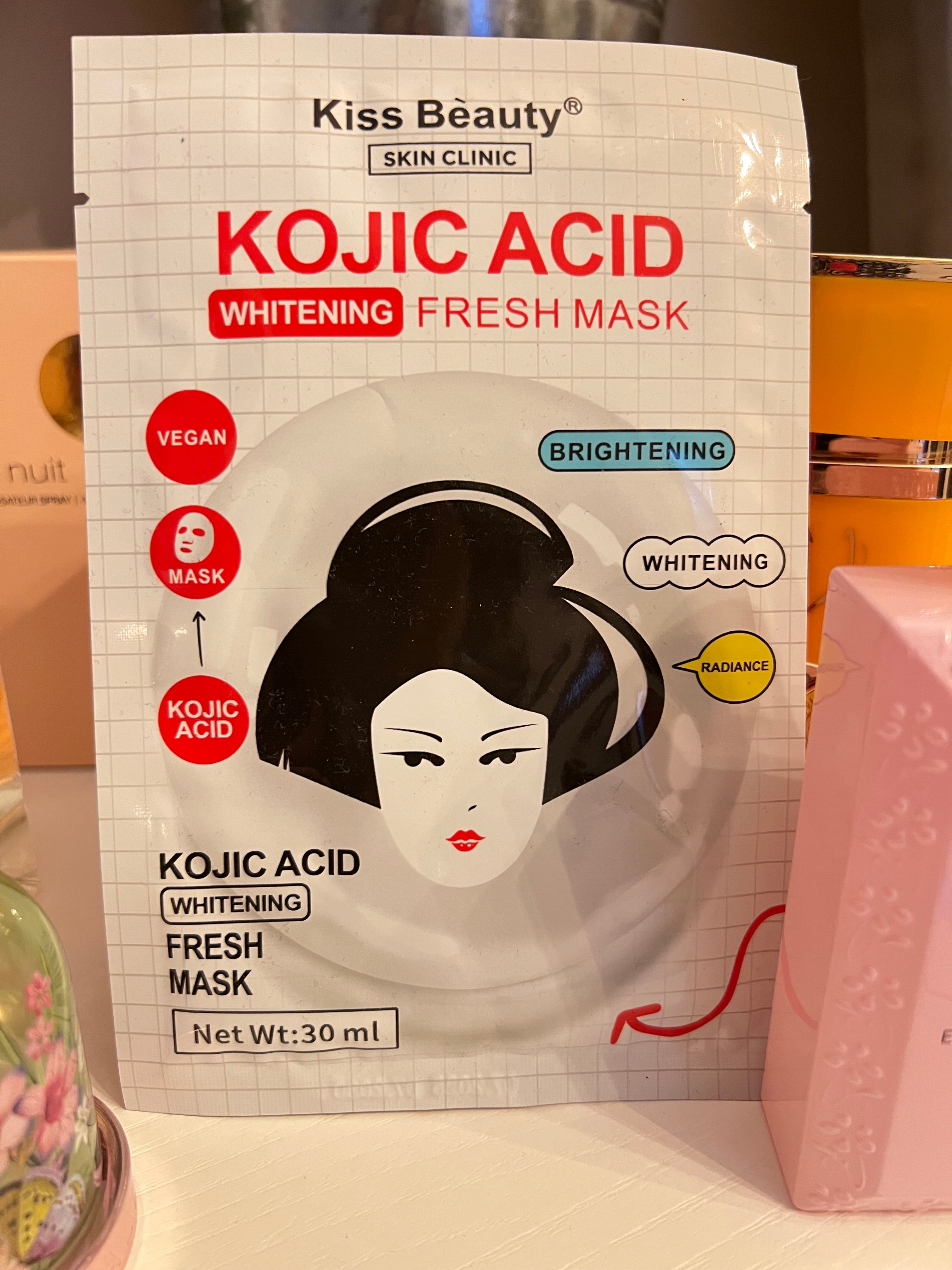 ✨ Mascarilla Iluminadora con Ácido Kójico