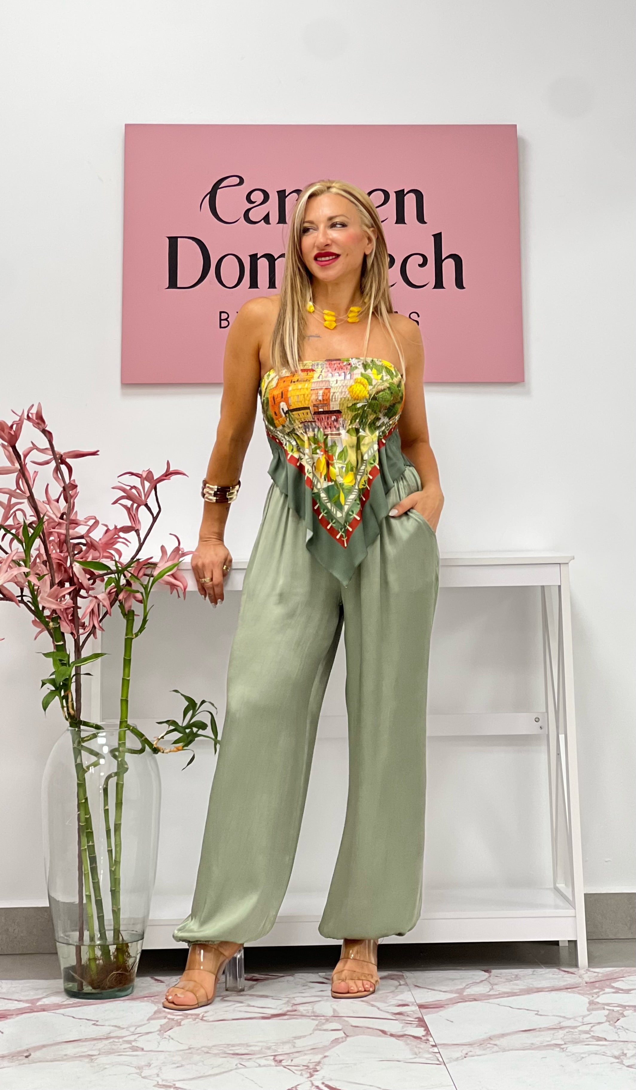 PANTALÓN “Fani” VERDE