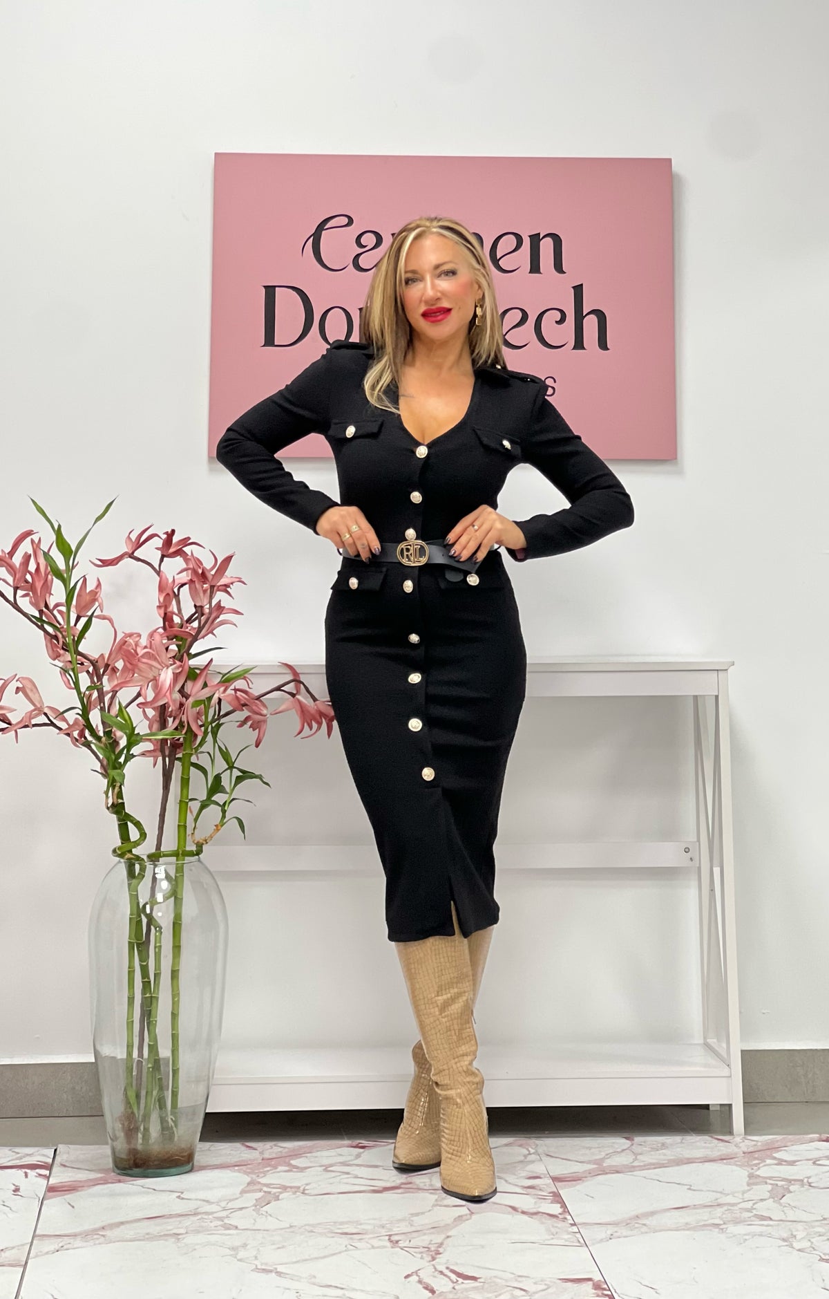 VESTIDO “Janet” NEGRO