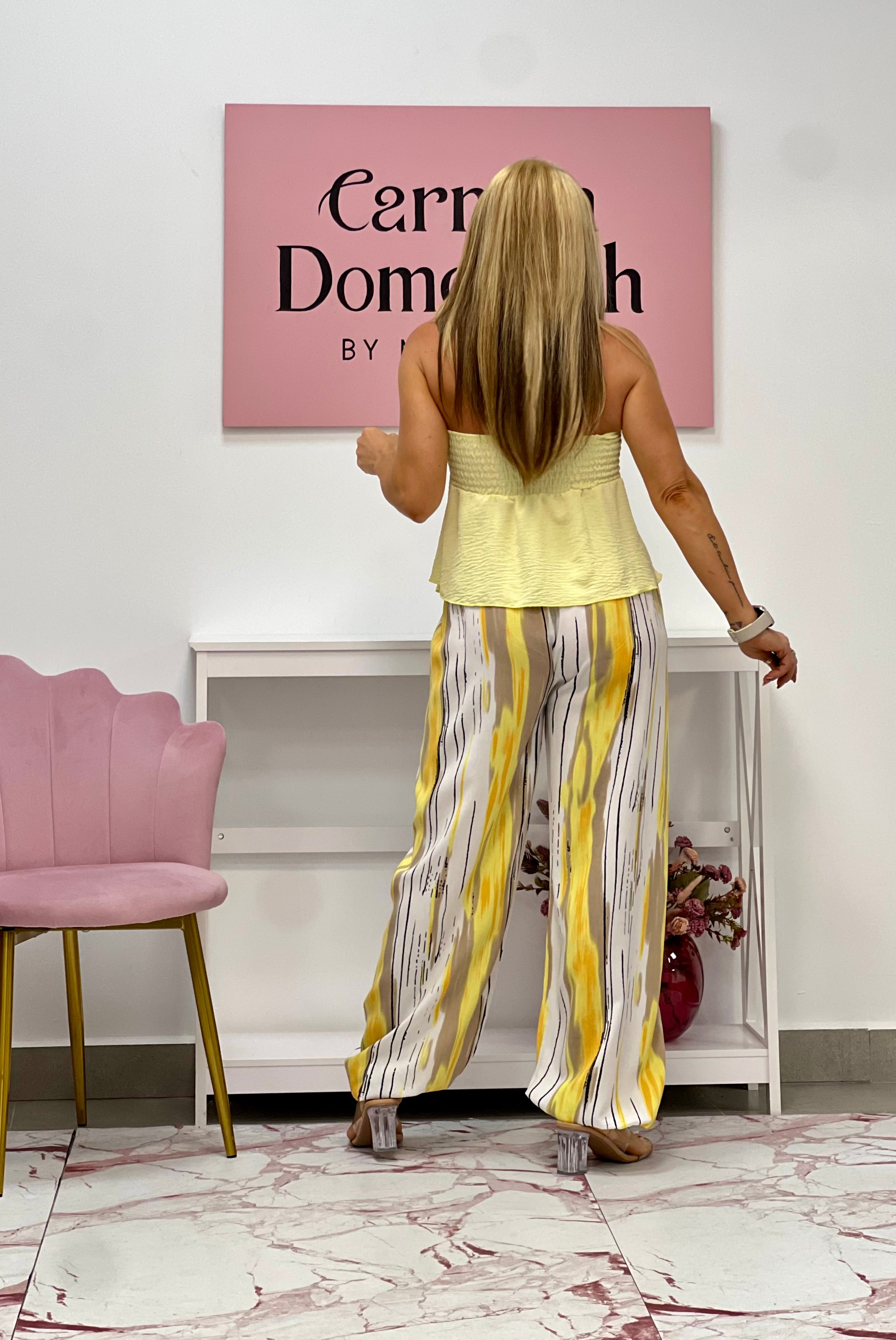 PANTALON “Diana” AMARILLO