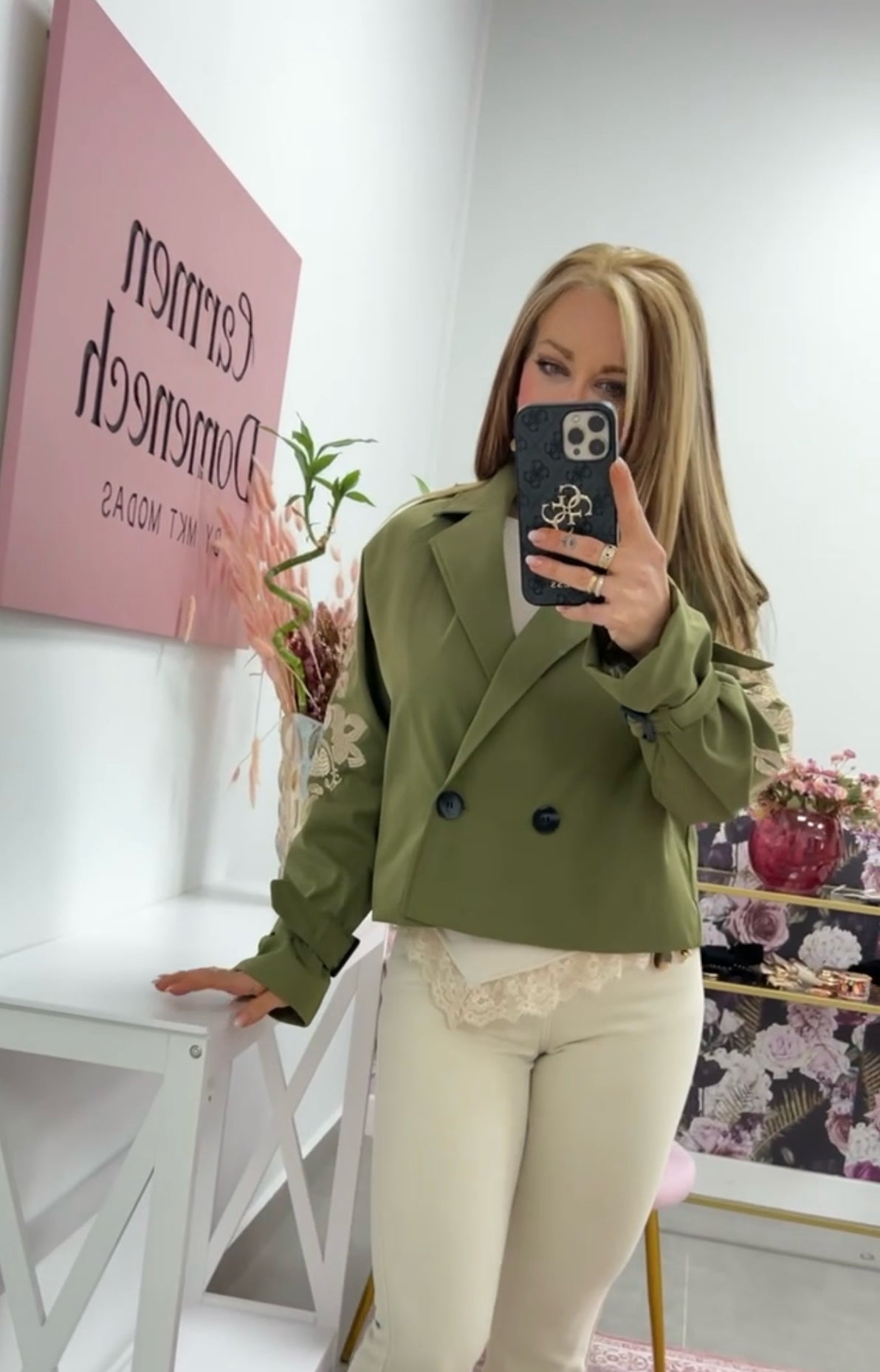 CHAQUETA “Melody” VERDE