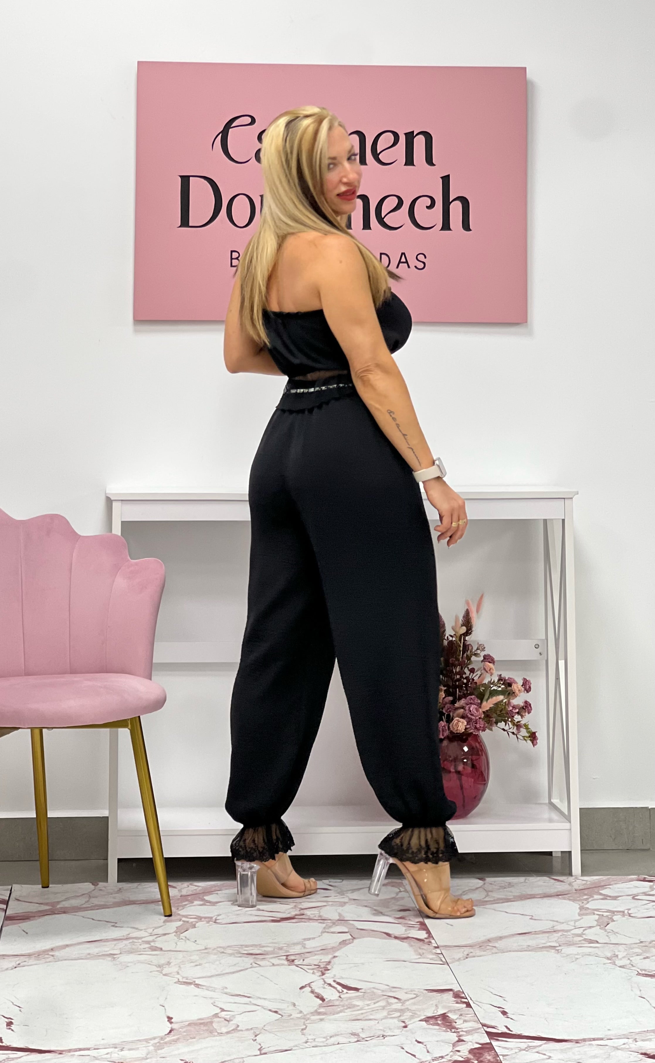 CONJUNTO “Coqueta” NEGRO