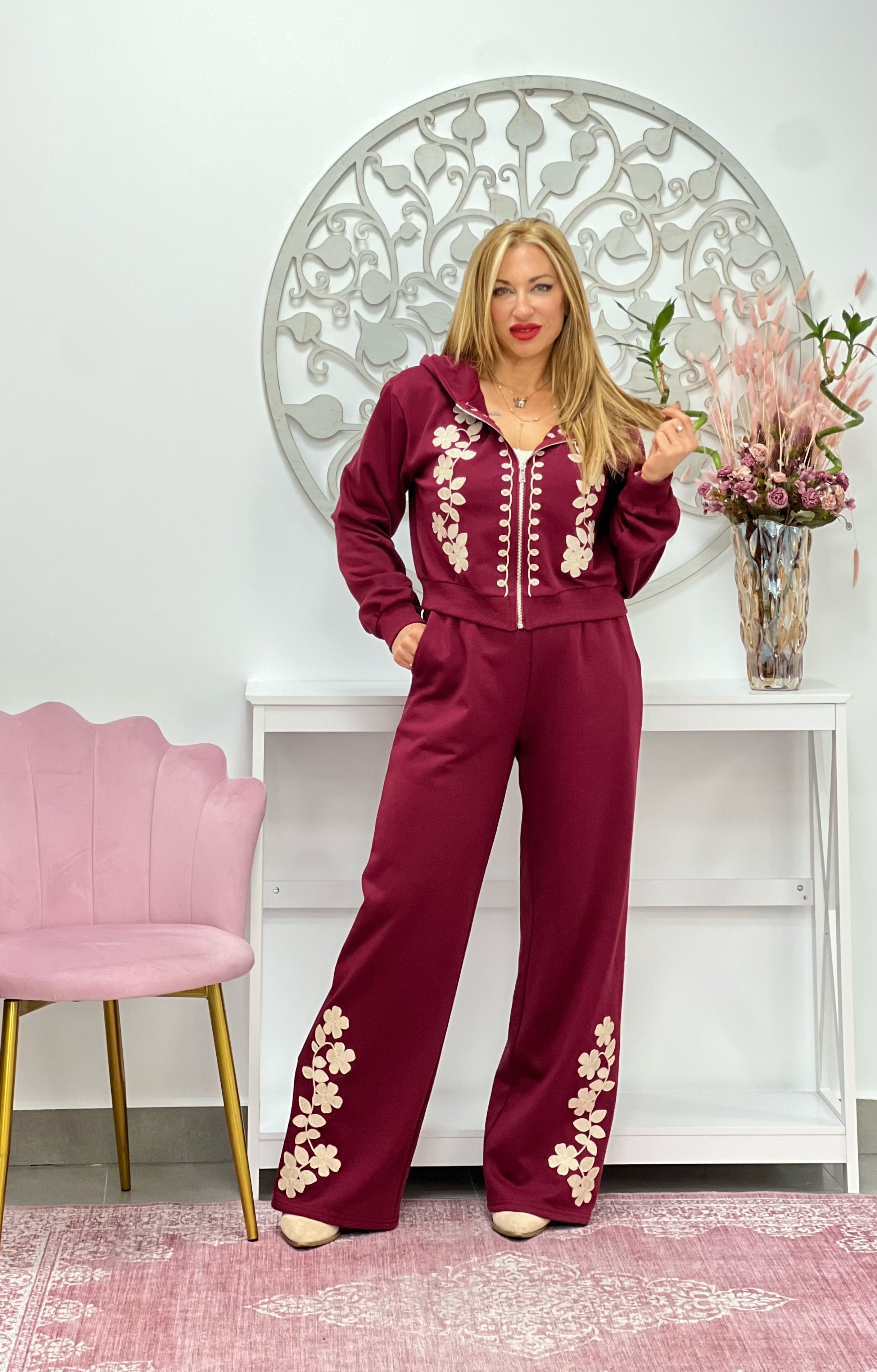 CONJUNTO "Noa" BURDEOS