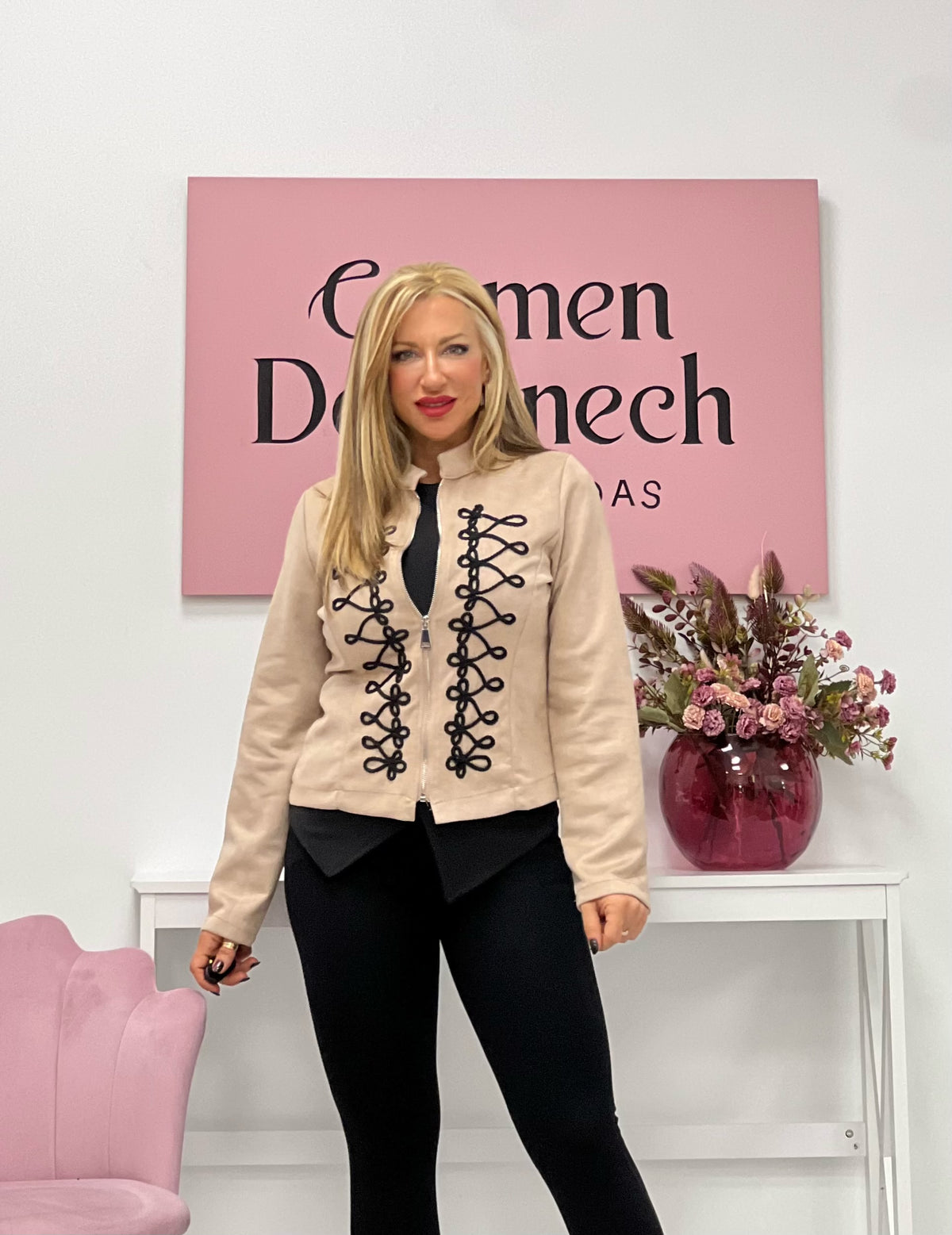 CHAQUETA “Carmina” ARENA