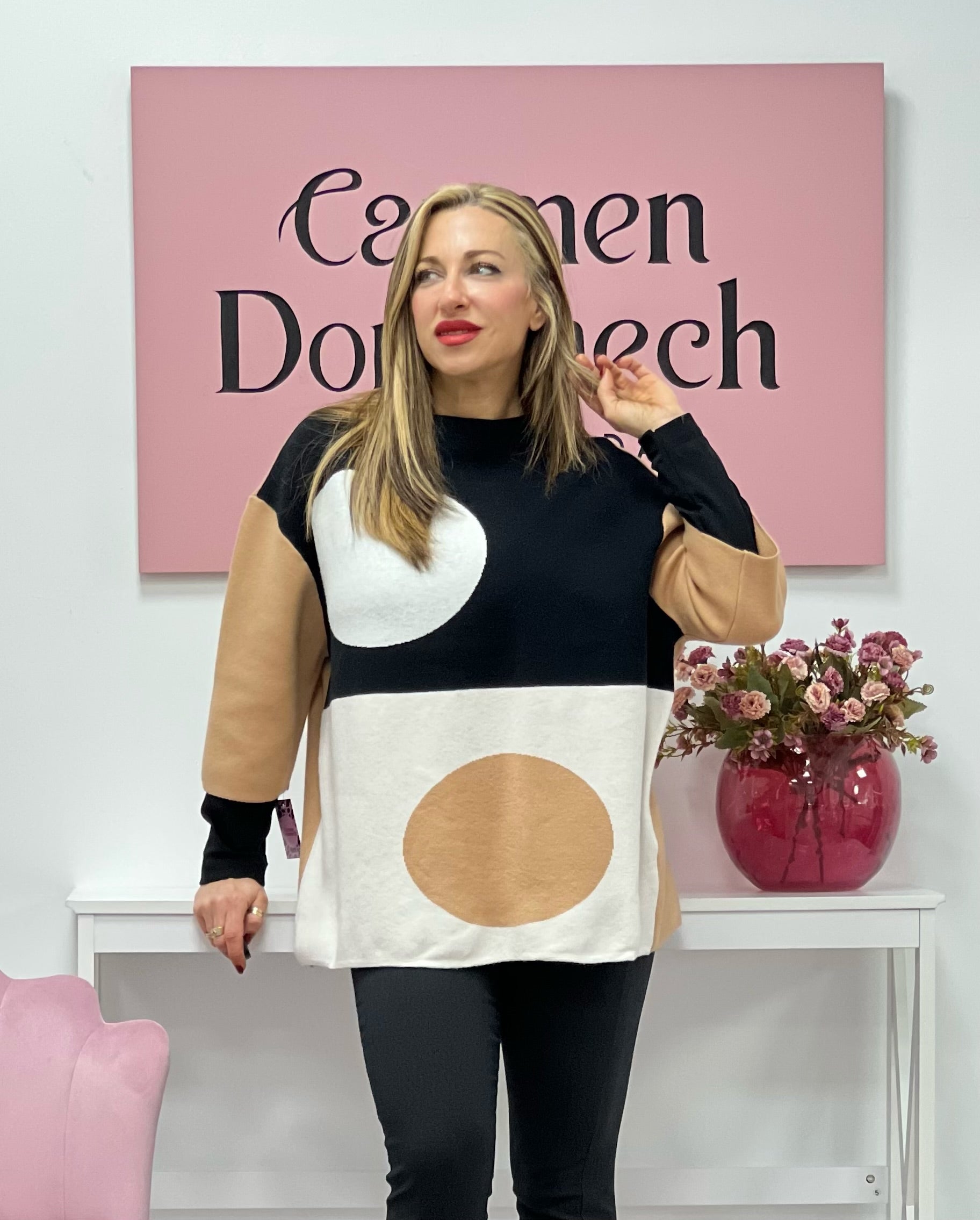 JERSEY “Lucia” CAMEL