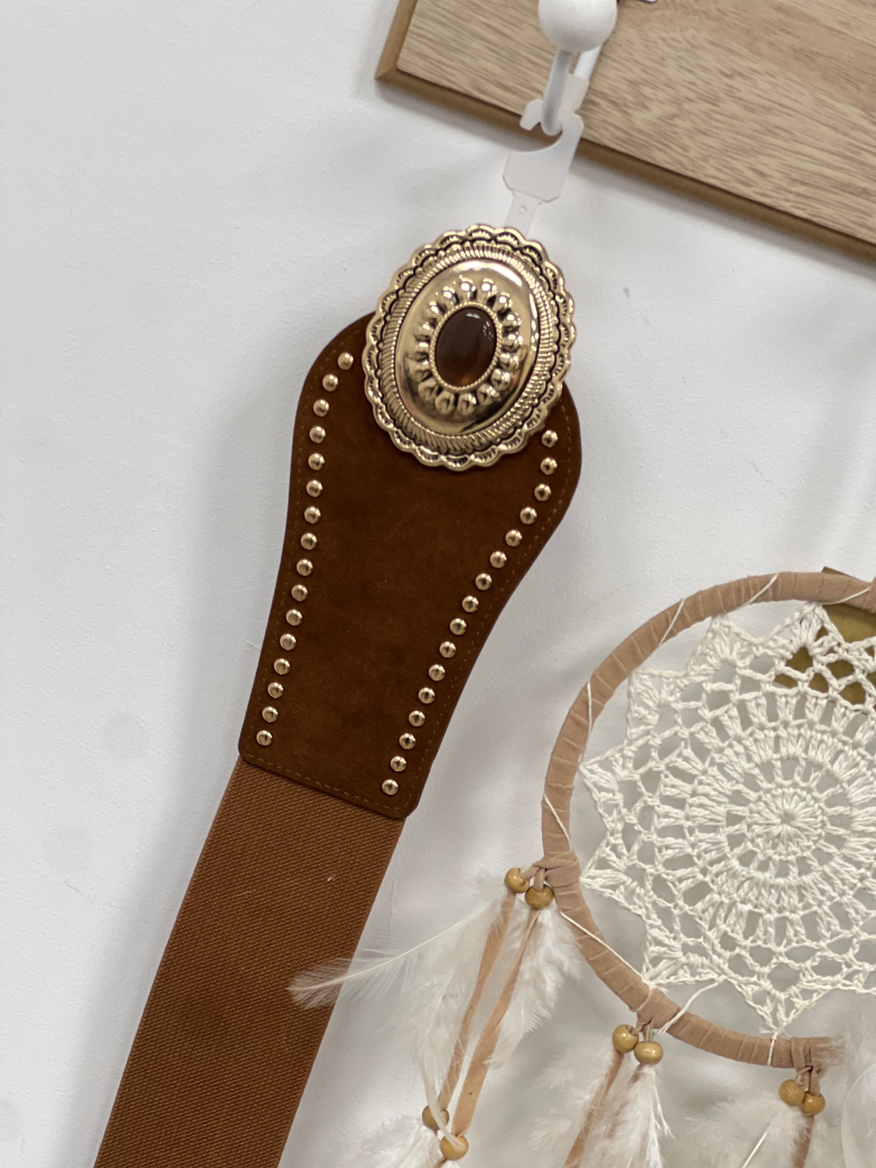 CINTURÓN “Jaspe” CAMEL