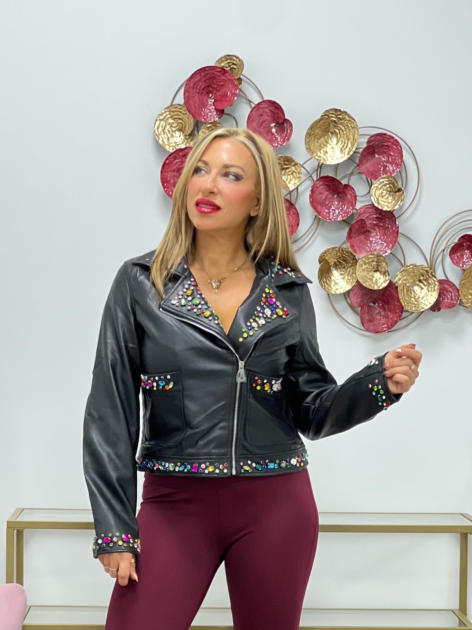 BIKER  “Joya” NEGRO