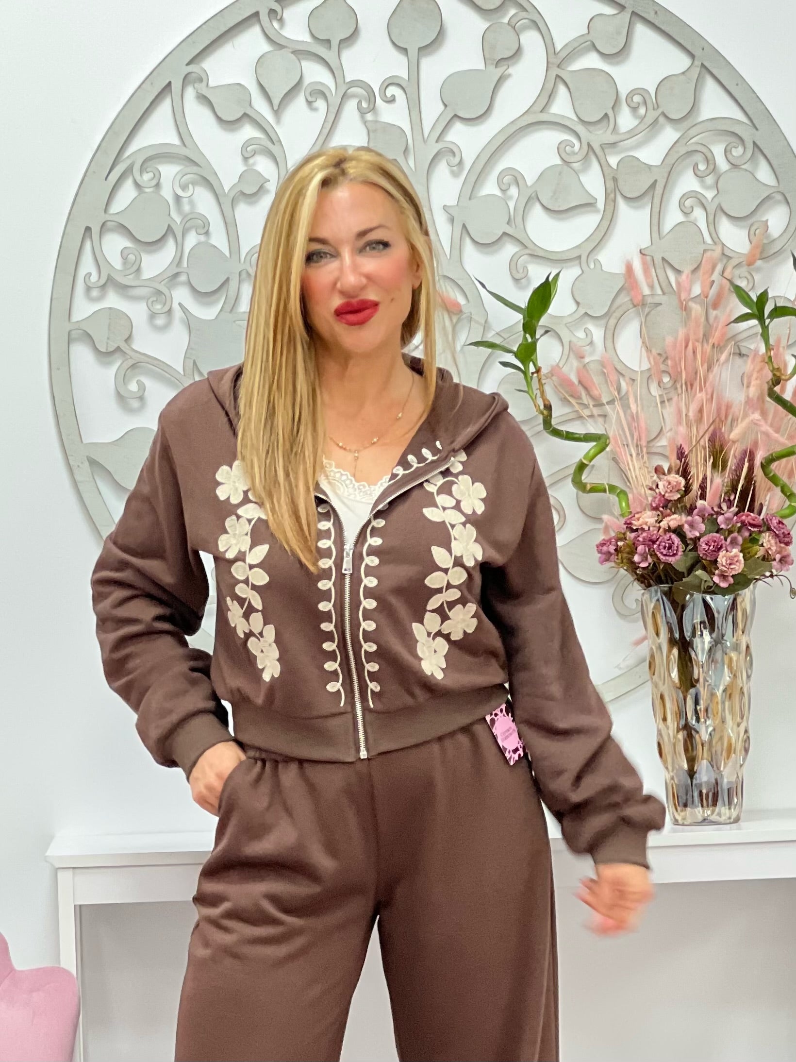 CONJUNTO "Noa" MARRÓN