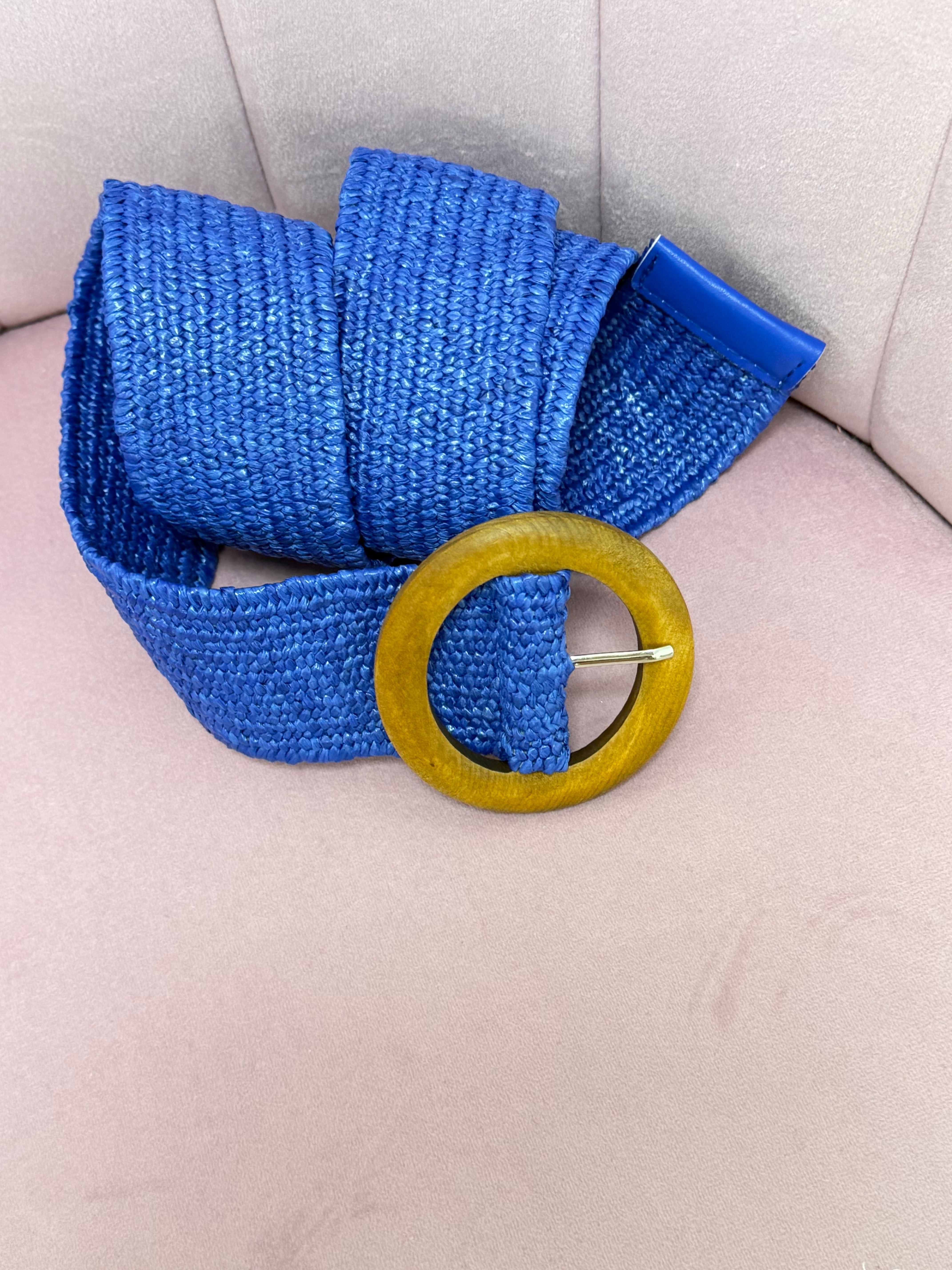 CINTURÓN “Rafi” AZUL KLEIN
