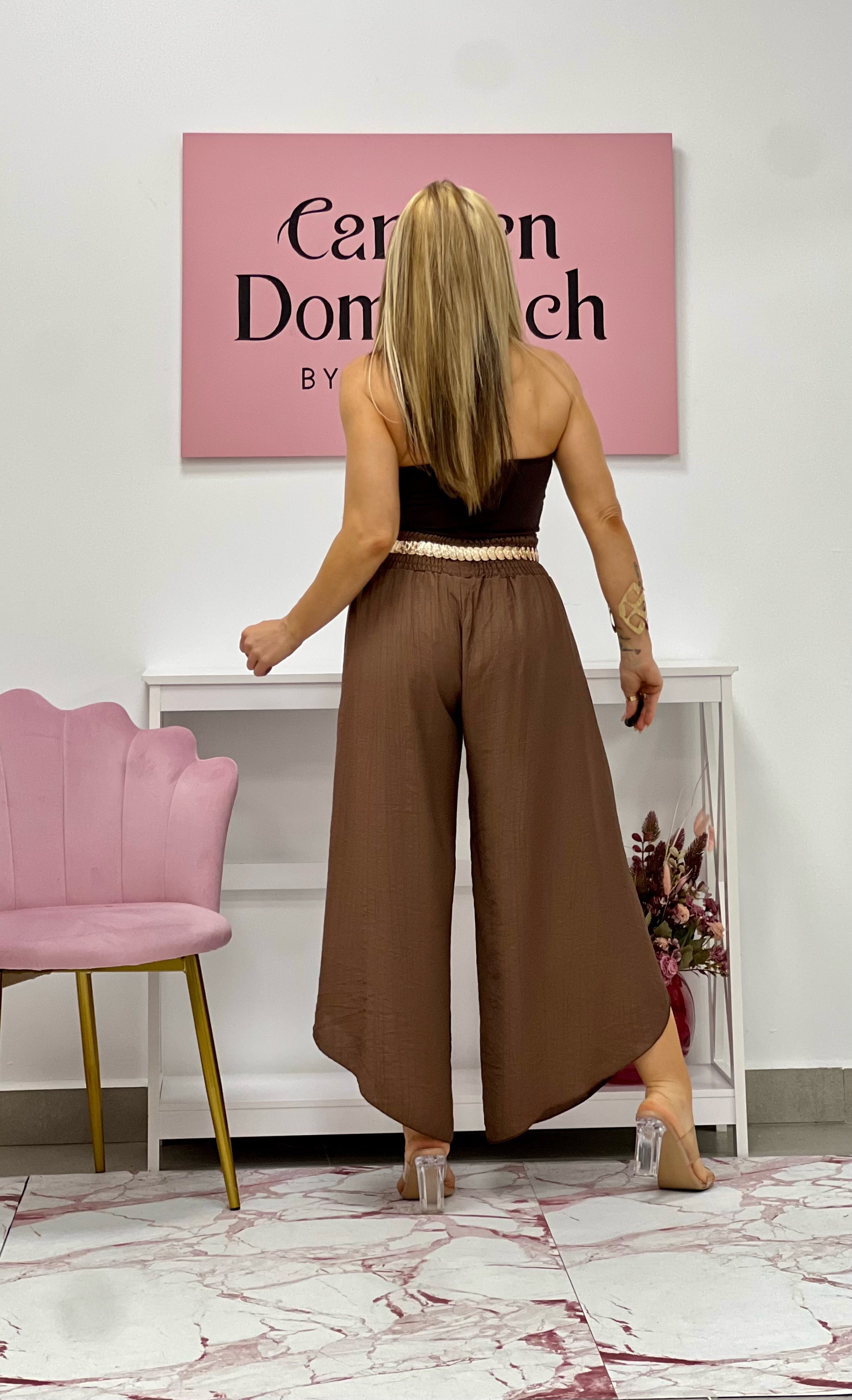 TOP “Broche” CAFÉ