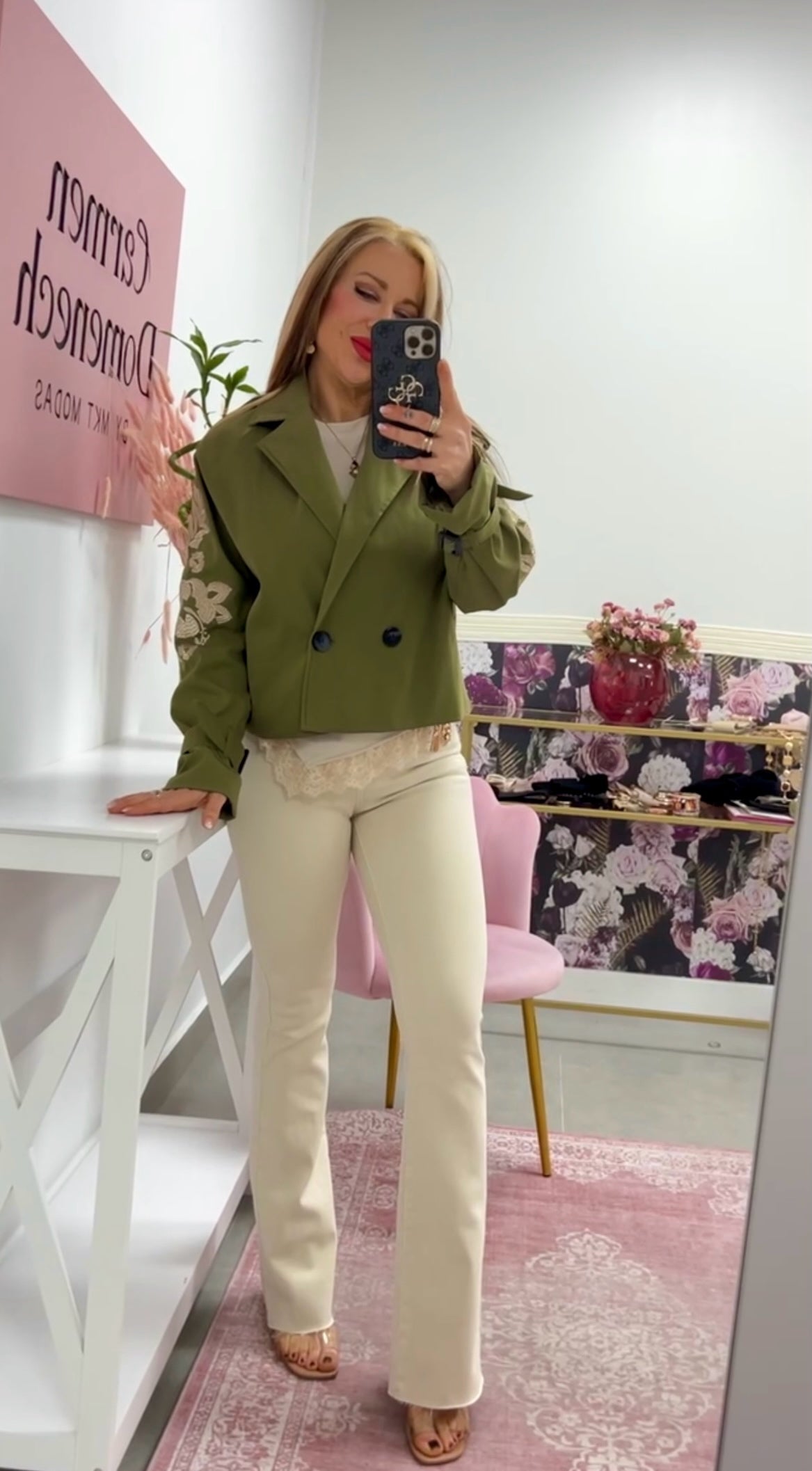 CHAQUETA “Melody” VERDE