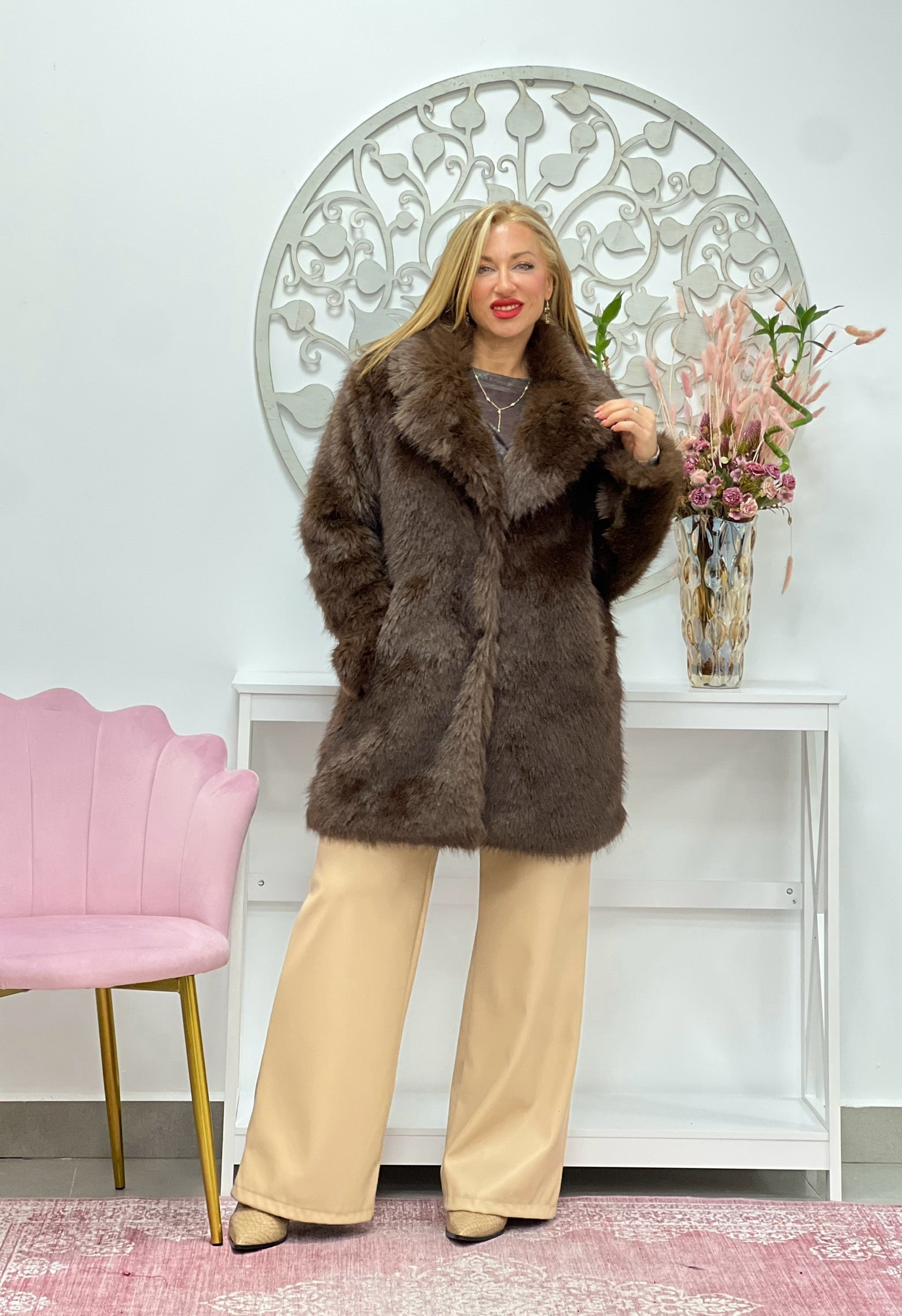 ABRIGO “Praga” MARRÓN