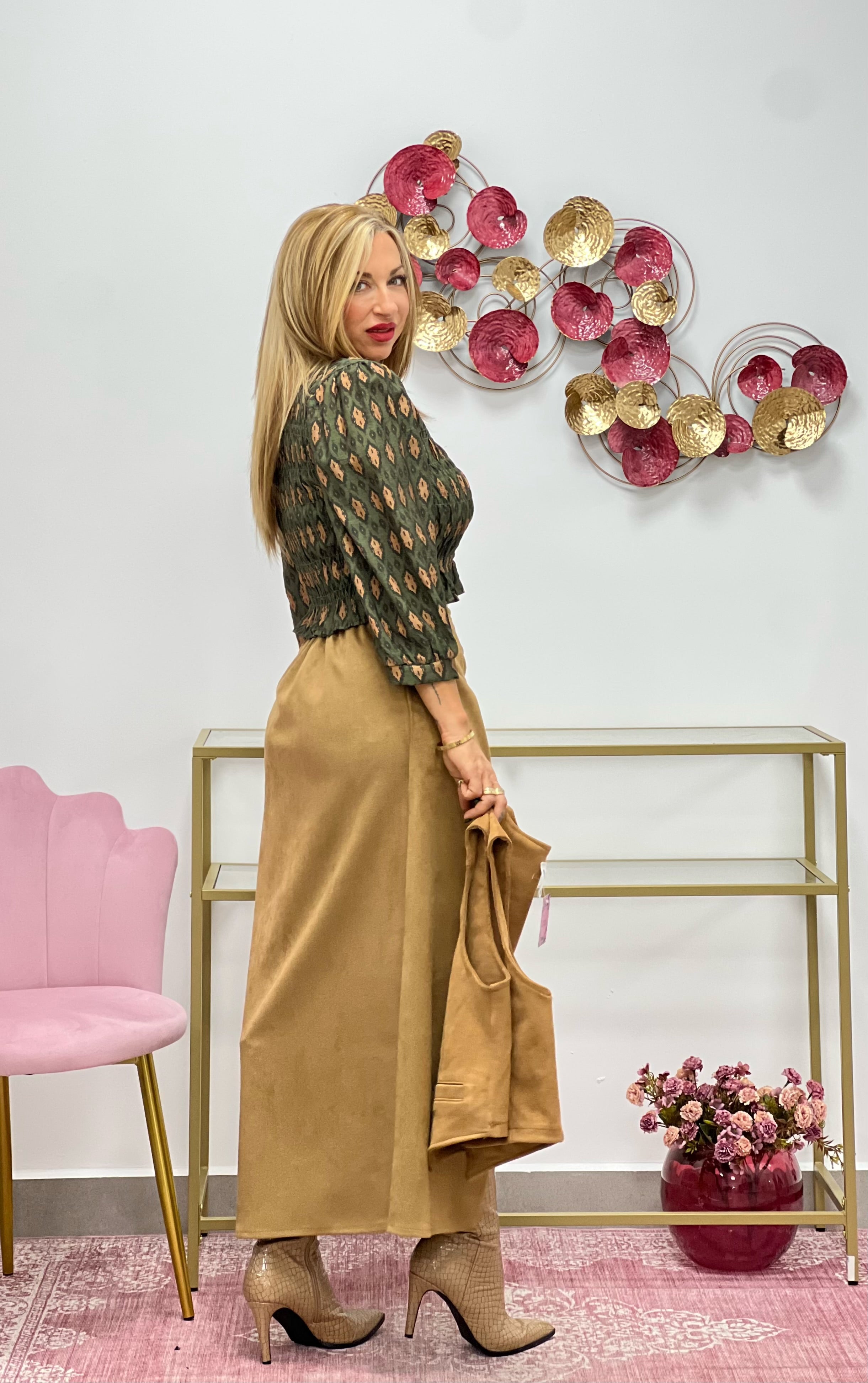 FALDA"Estrella" CAMEL