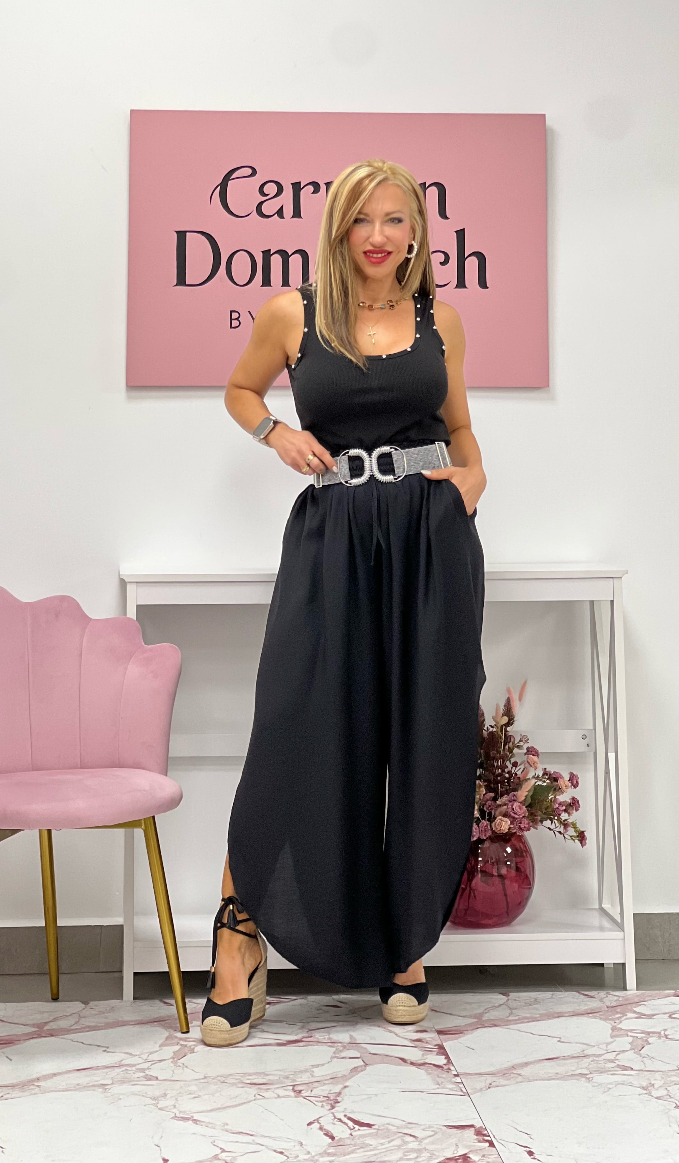 PANTALON “Carla” NEGRO
