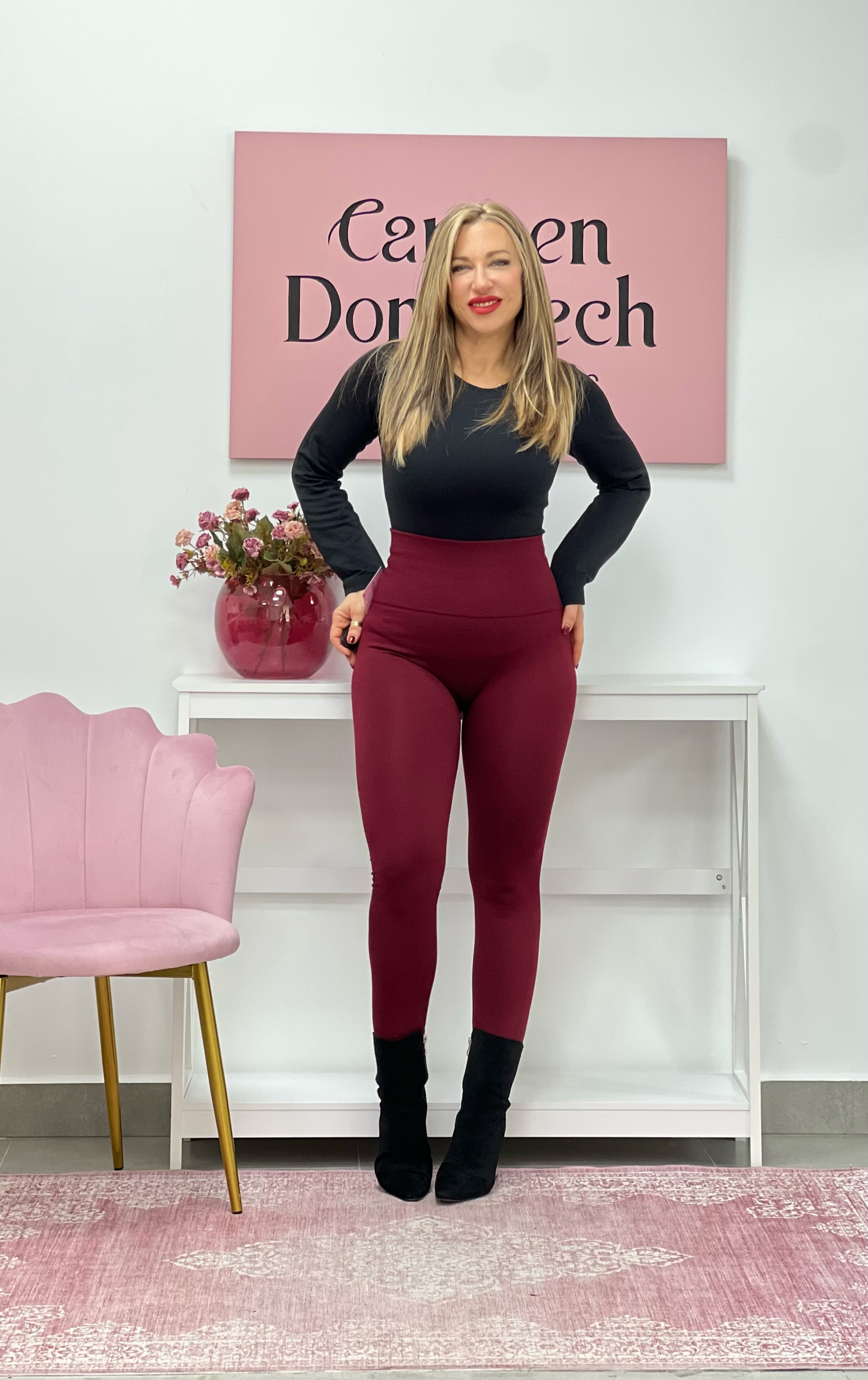 LEGGIN “Polar” BURDEOS