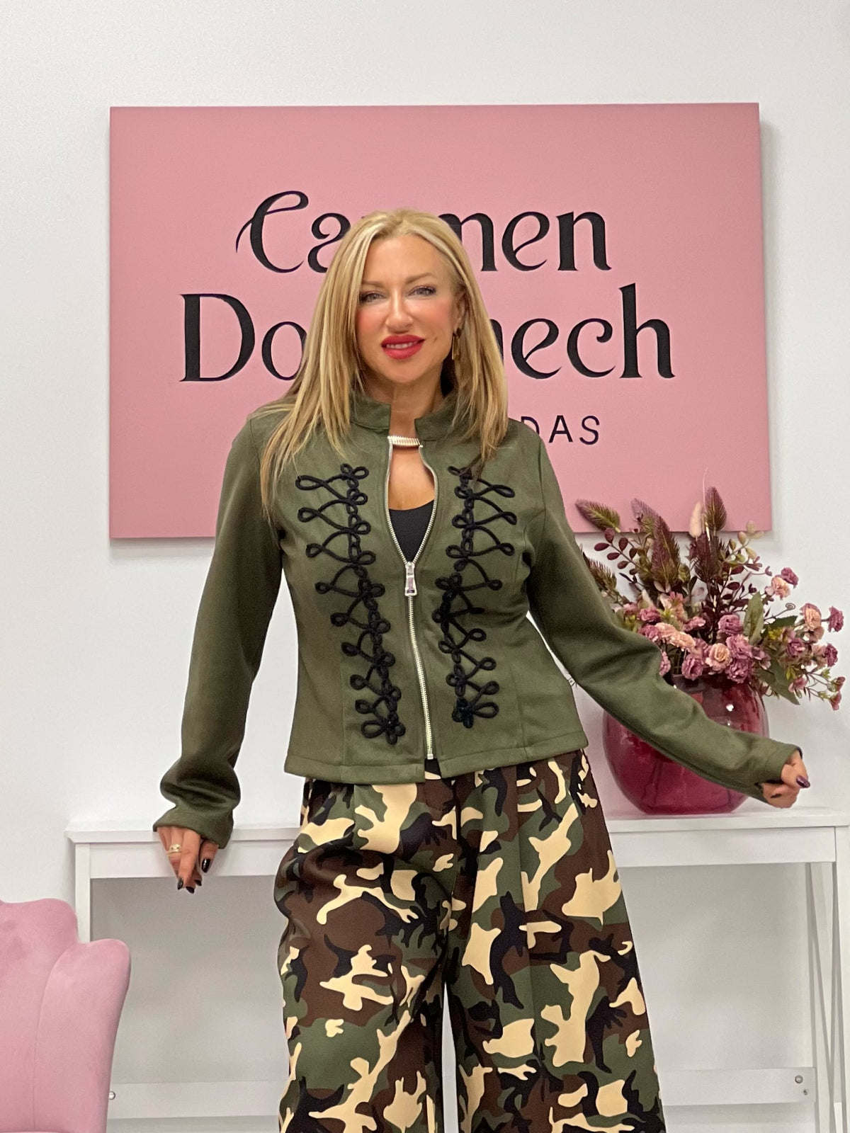 CHAQUETA “Carmina” VERDE