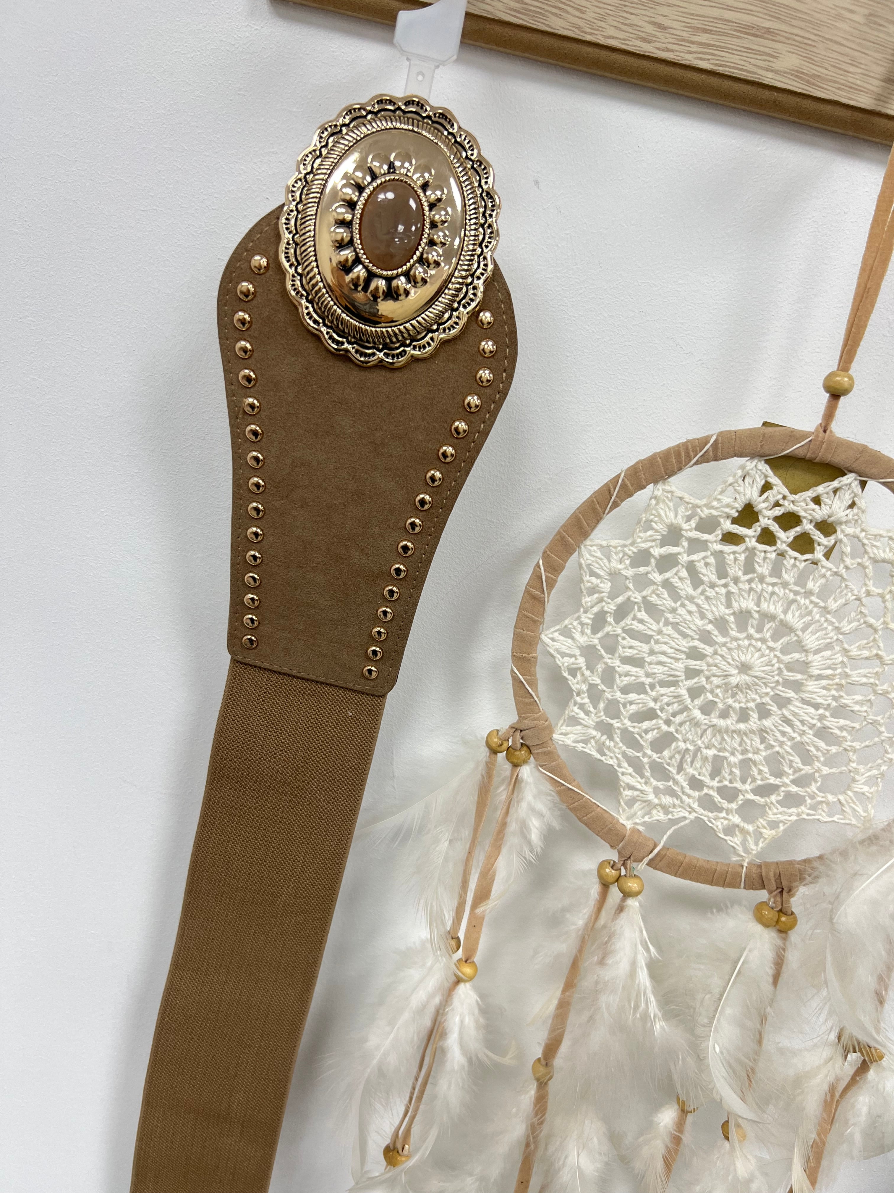 CINTURÓN “Jaspe” BEIGE