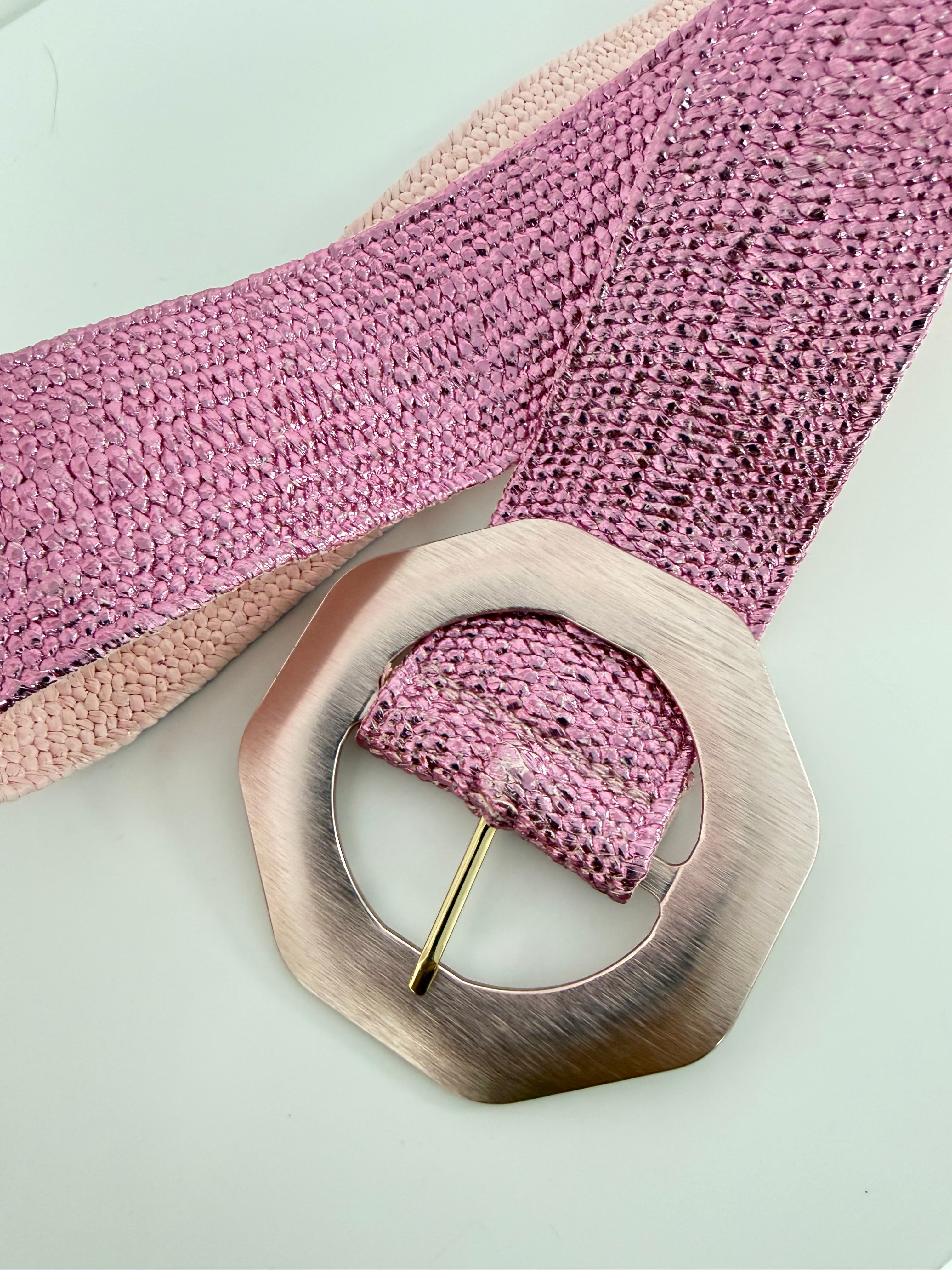 CINTURON “Retro” ROSA