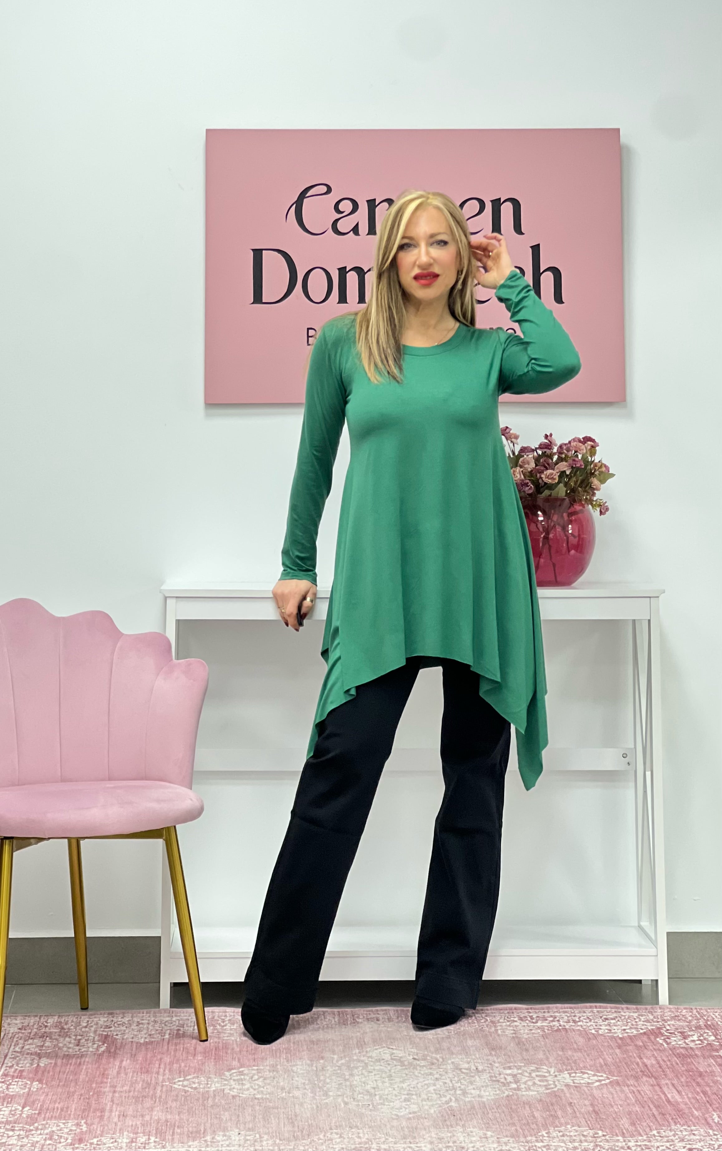 CAMISETA “Estela” VERDE