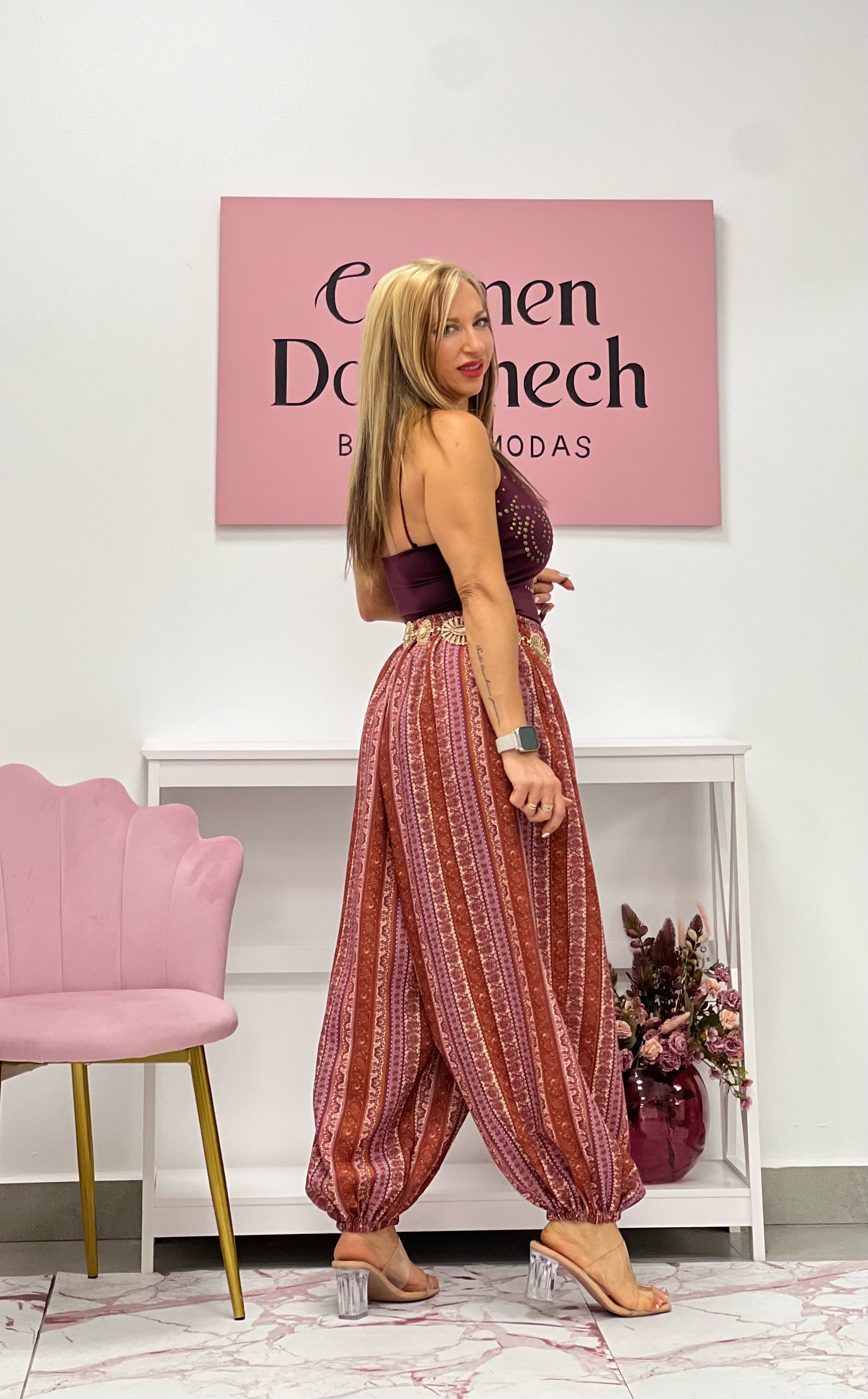 PANTALON “Mali” TEJA