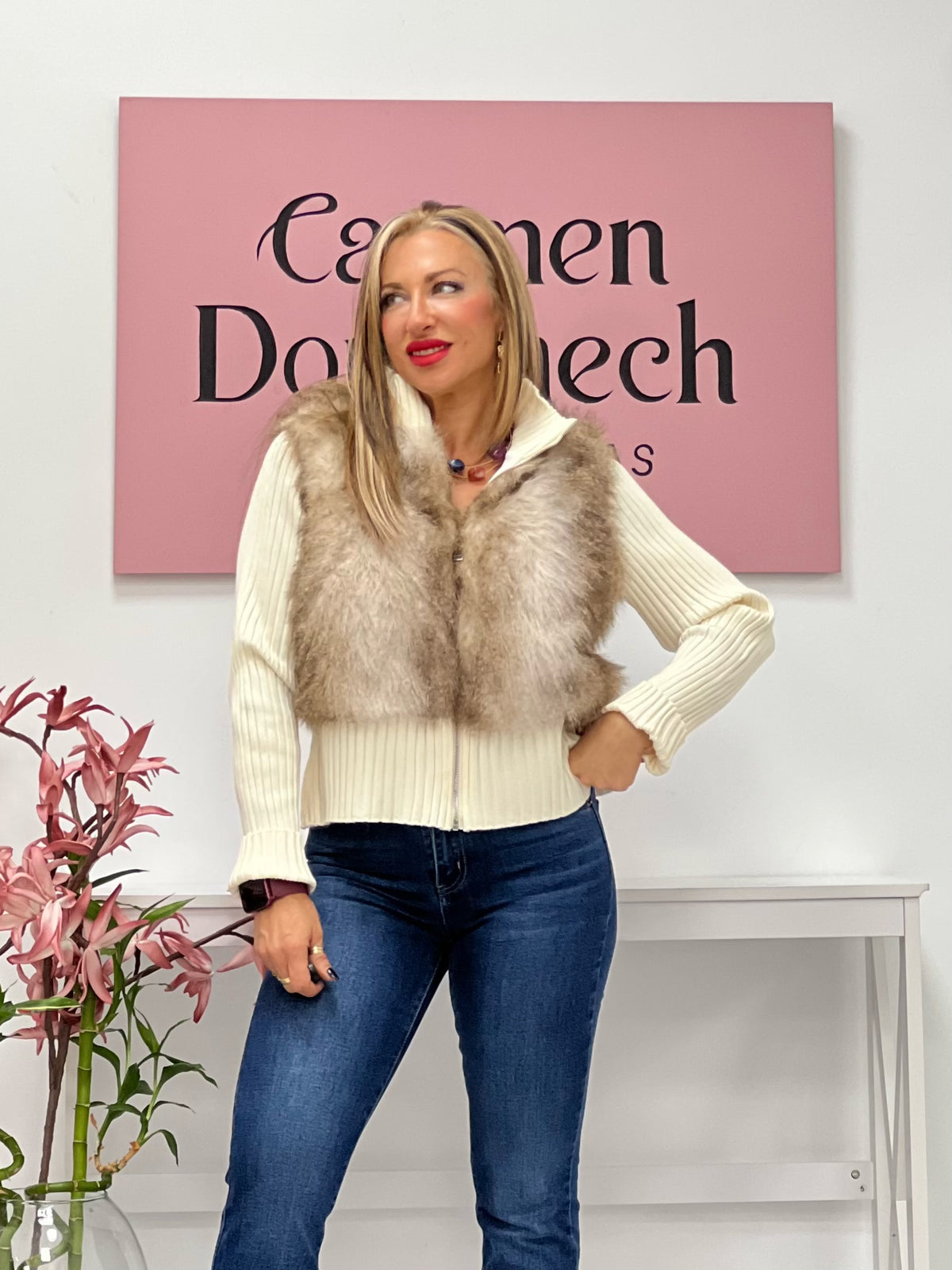 CHAQUETA “Indigo” CREMA
