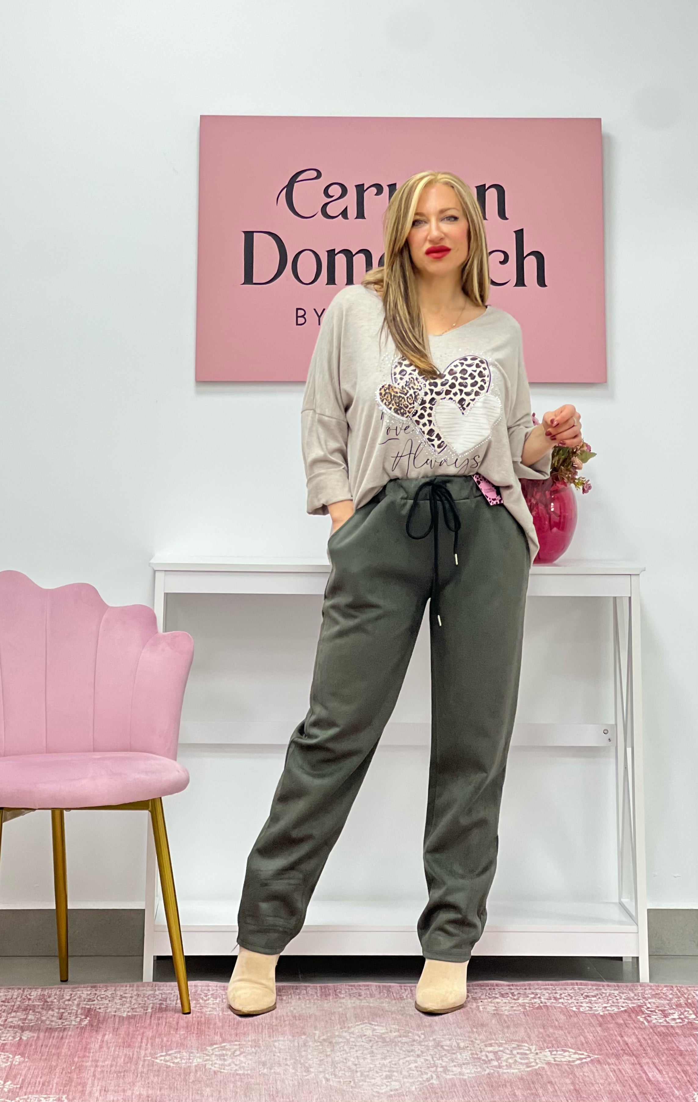 PANTALON “Elsa” VERDE