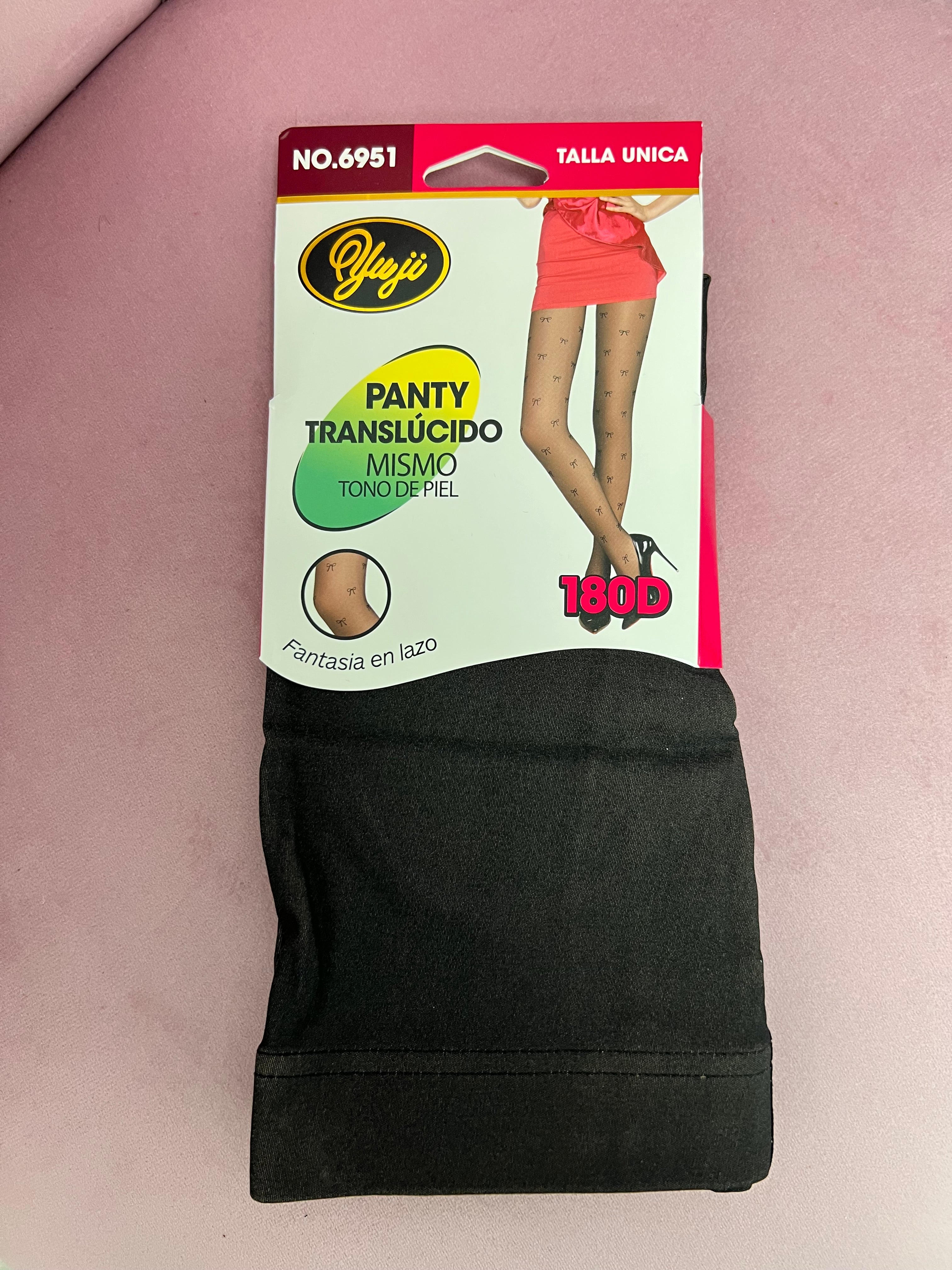 PANTY TRANSLUCIDO LAZO