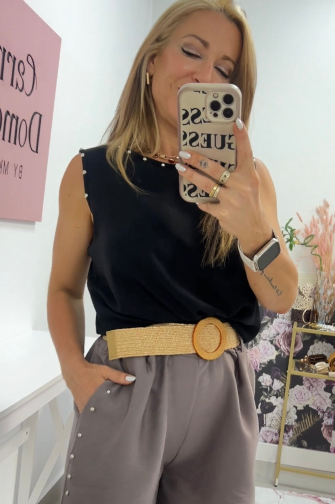 BLUSA “Sandra” NEGRO
