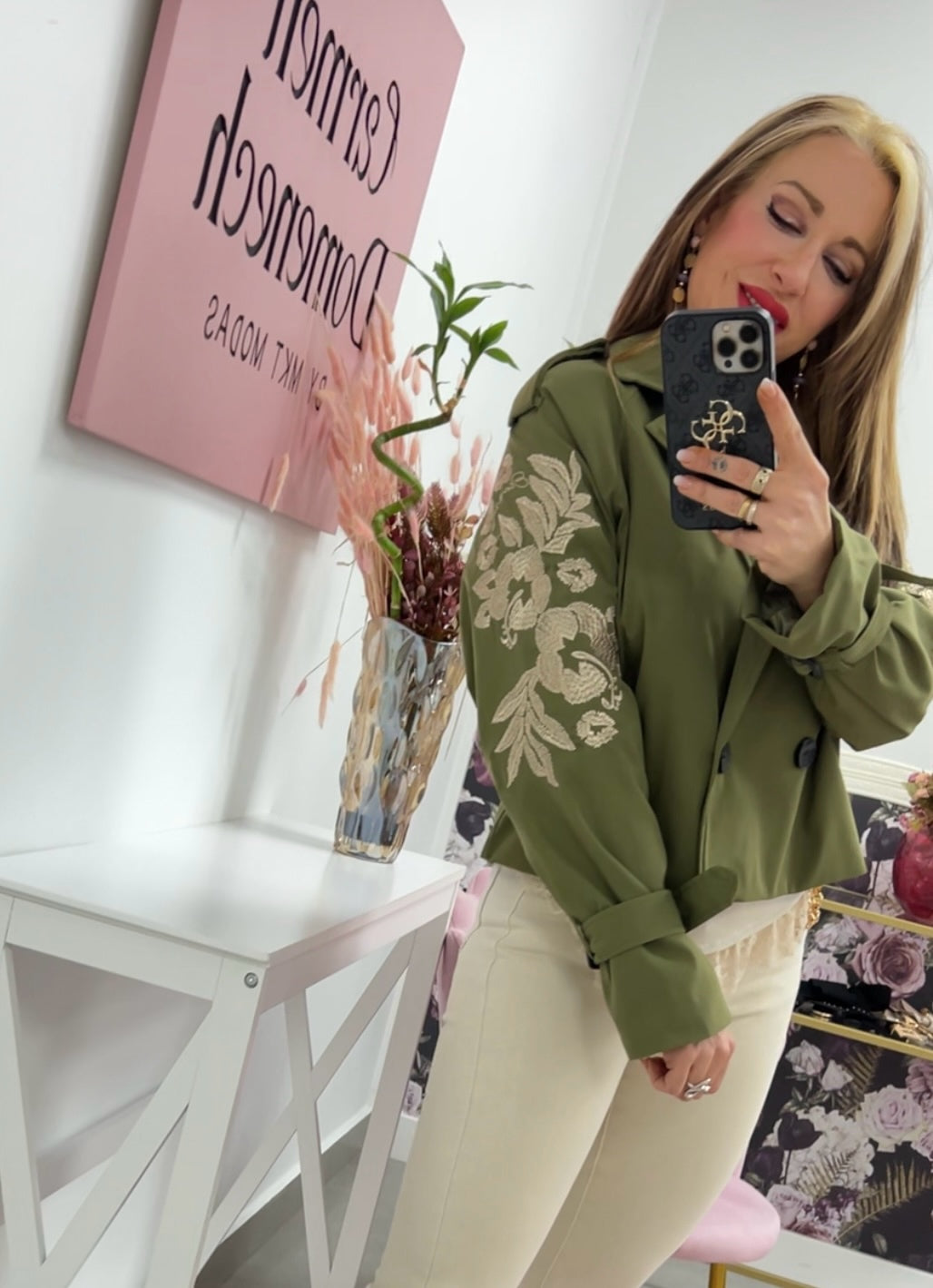 CHAQUETA “Melody” VERDE