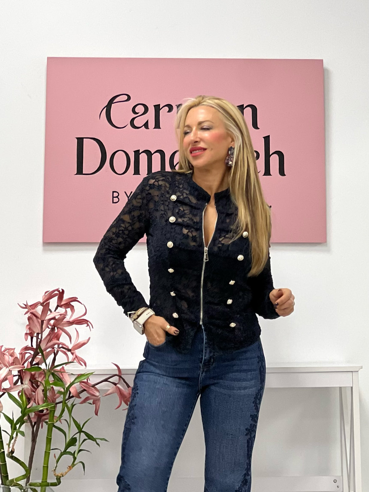 CHAQUETA “Carlota” AZUL MARINO