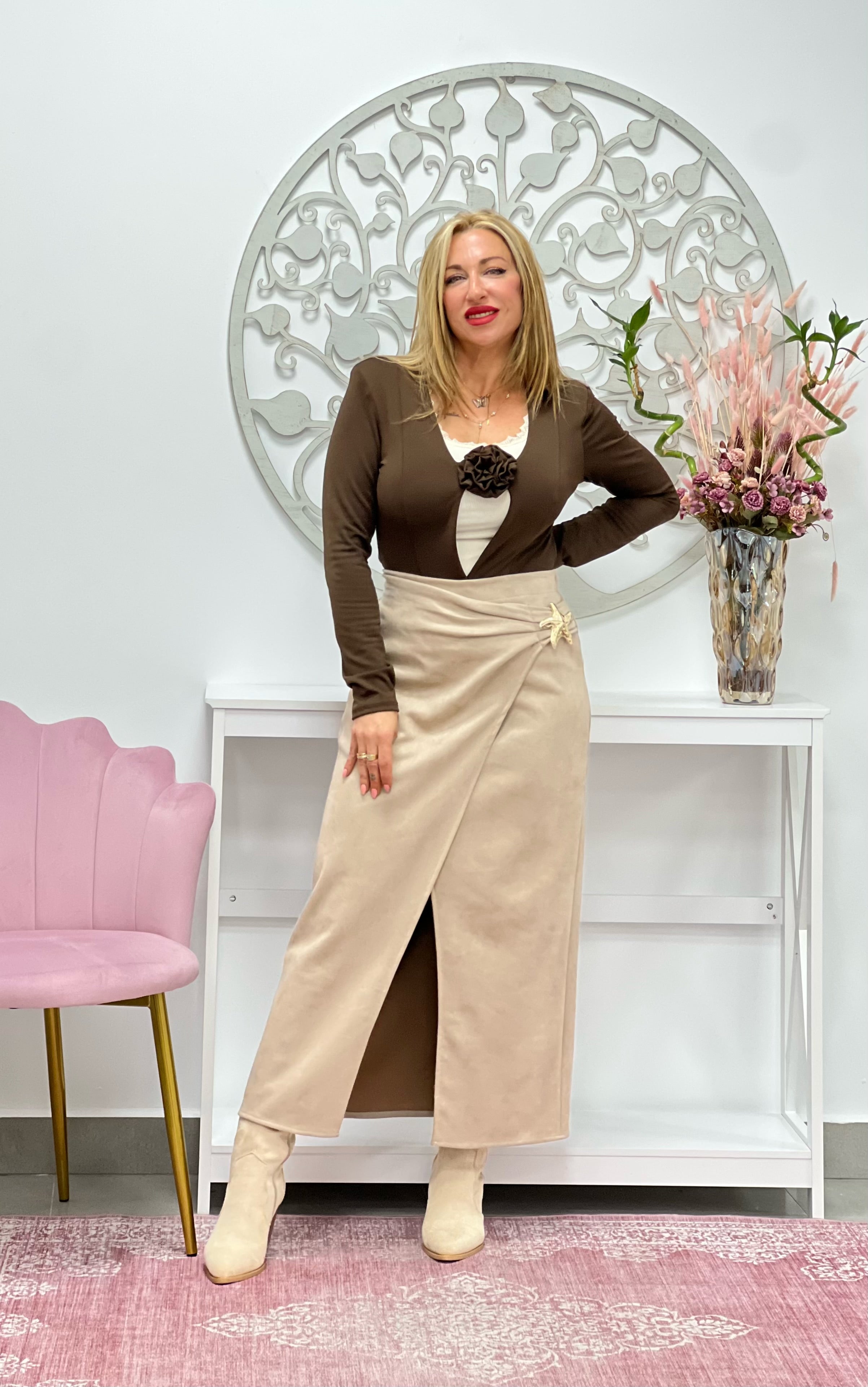 BODY “Rosa” MARRÓN