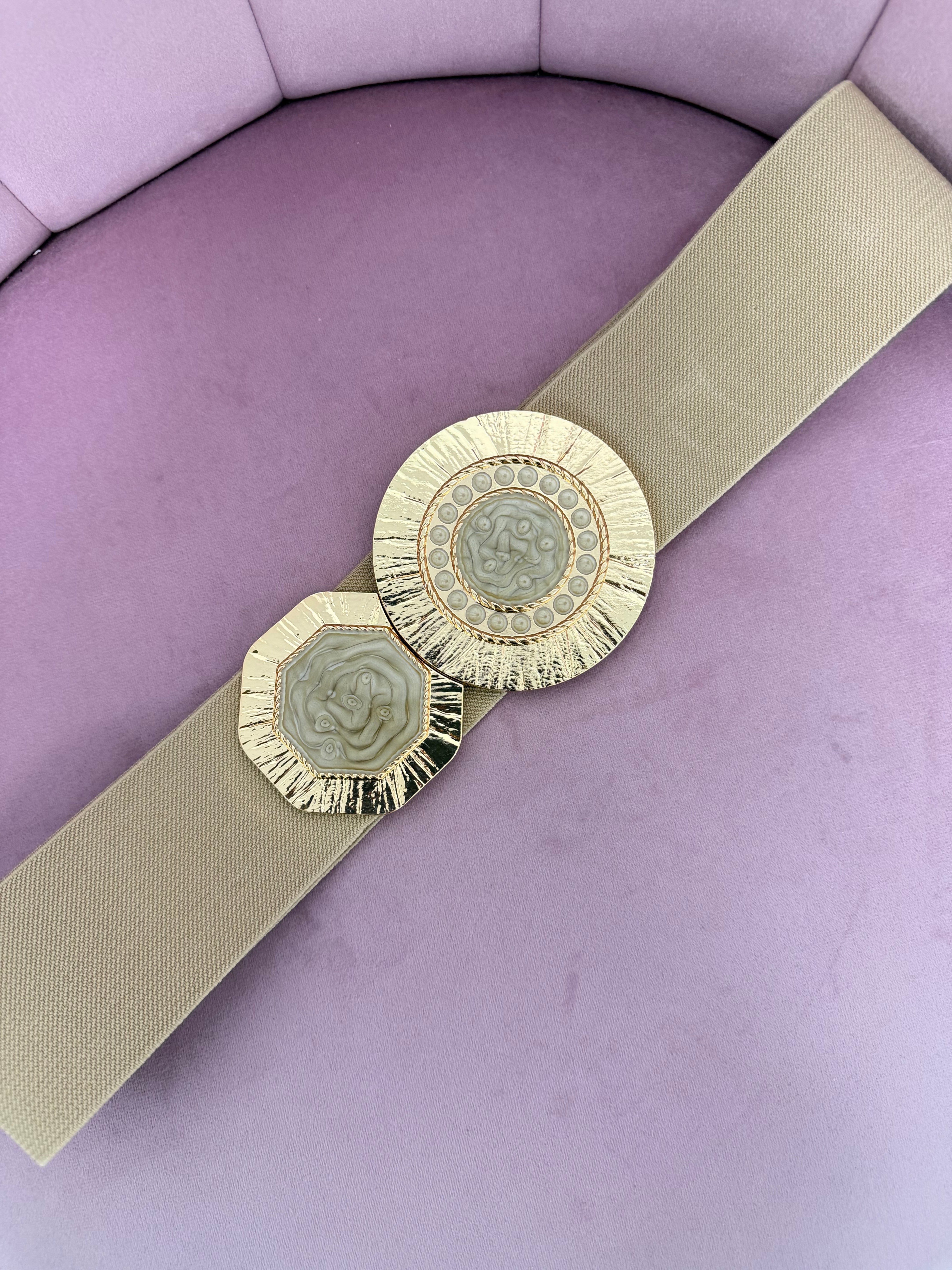 CINTURÓN “Toscana” BEIGE