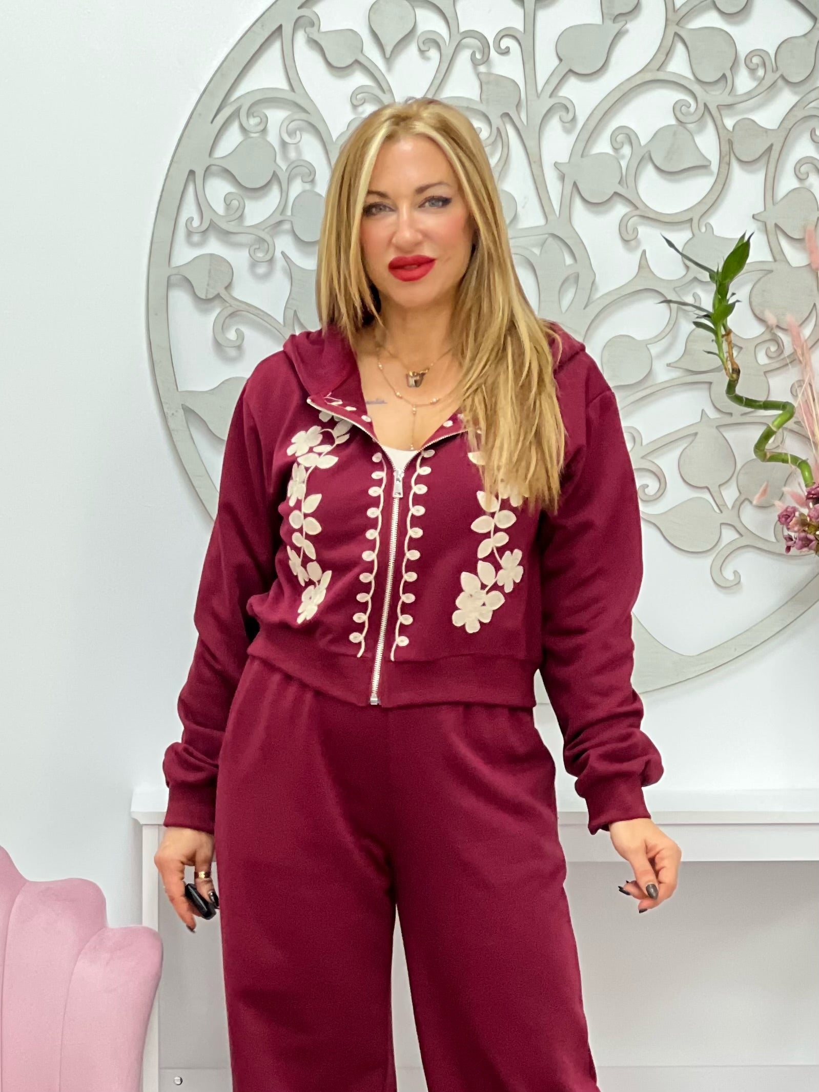 CONJUNTO "Noa" BURDEOS